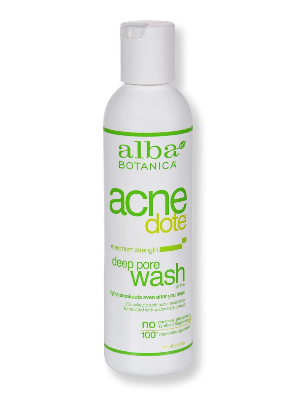Alba Botanica Natural Acnedote Deep Pore Wash 6 fl oz