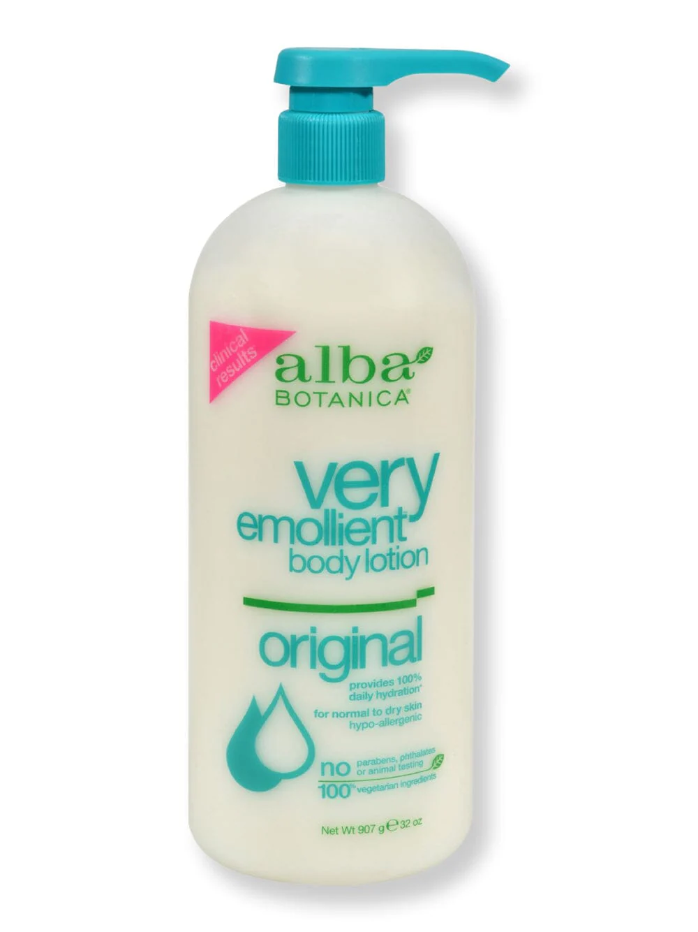 Alba Botanica Very Emollient Body Lotion Original 32 fl oz