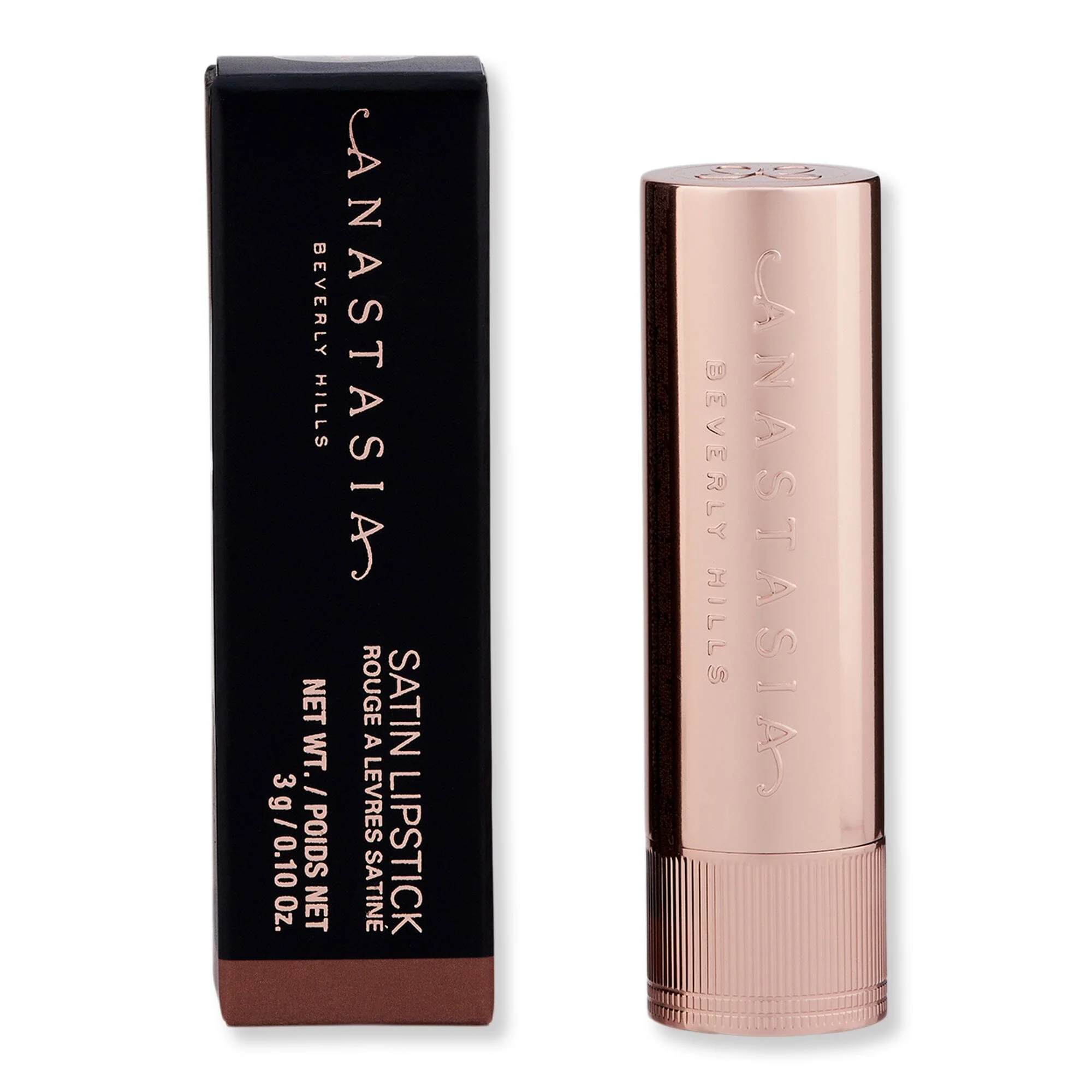 Anastasia Beverly Hills Satin Lipstick 0.10 oz Rose Brown - Image 2