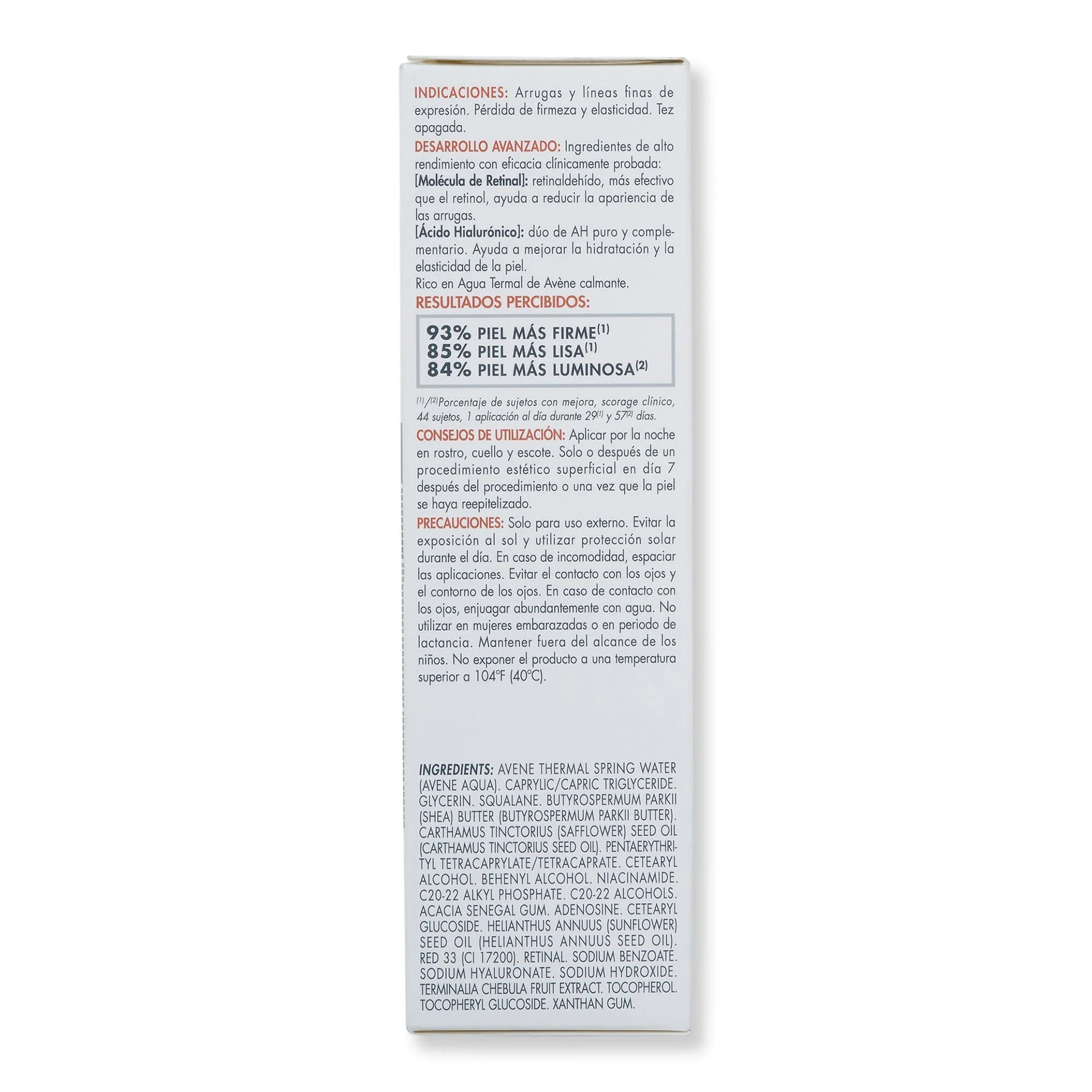 Avene Retrinal 0.1 Intensive Multi-Corrective Cream 1 fl oz 30 ml - Image 5