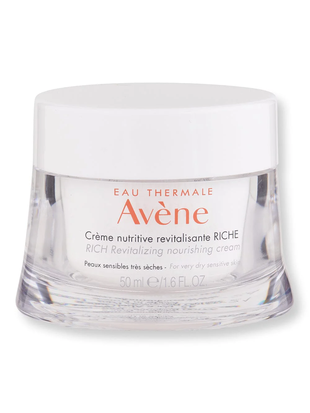 Avene Rich Revitalizing Nourishing Cream 1.6 fl oz 50 ml