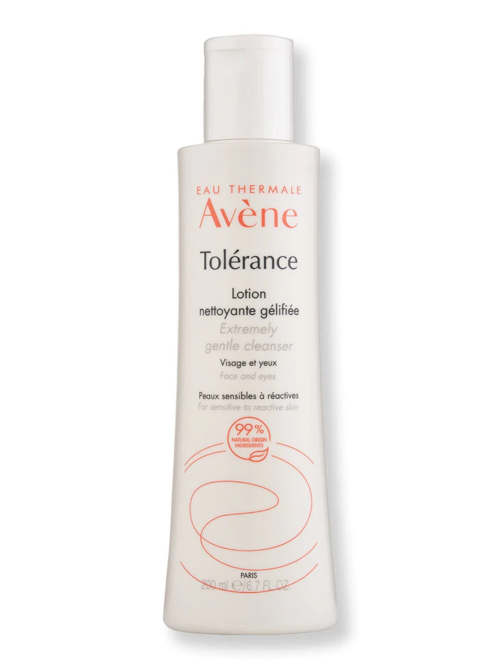 Avene Tolerance Extremely Gentle Cleanser 6.7 fl oz 200 ml