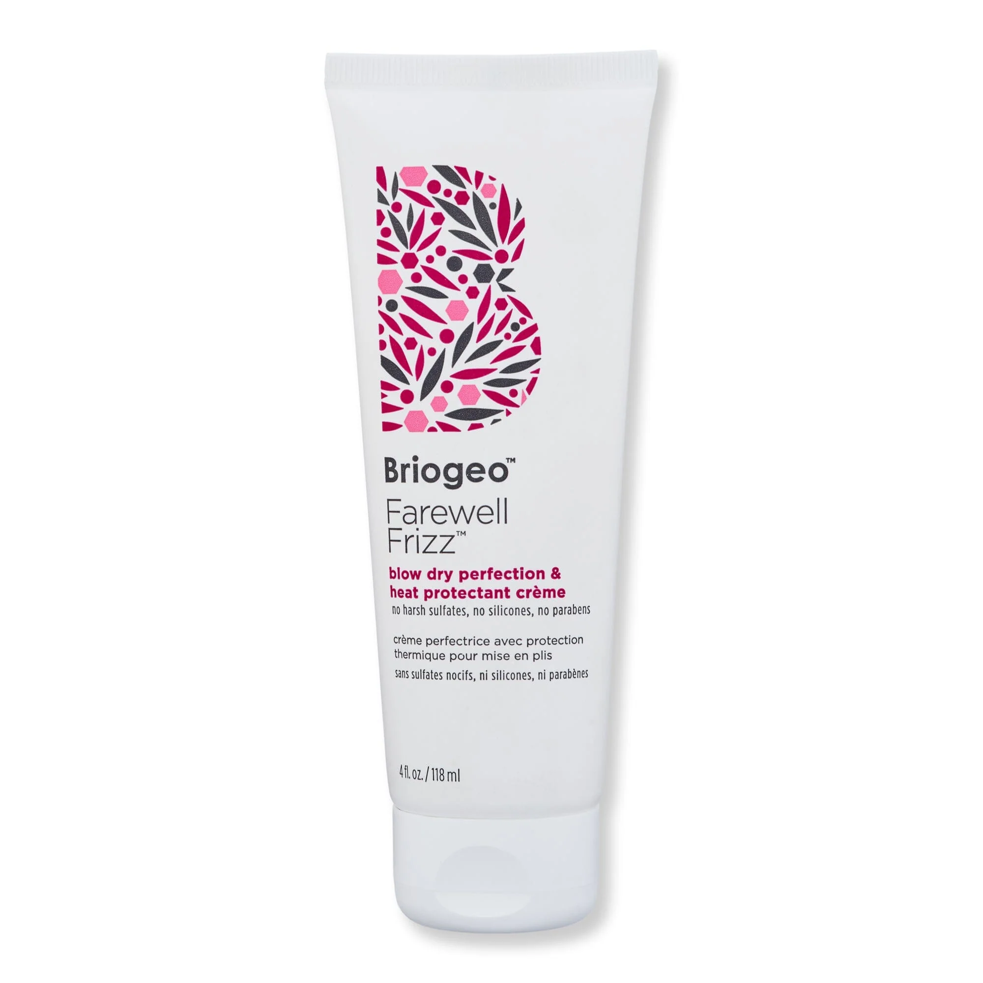 Briogeo Farewell Frizz Blow Dry Perfection & Heat Protectant Creme 4 oz
