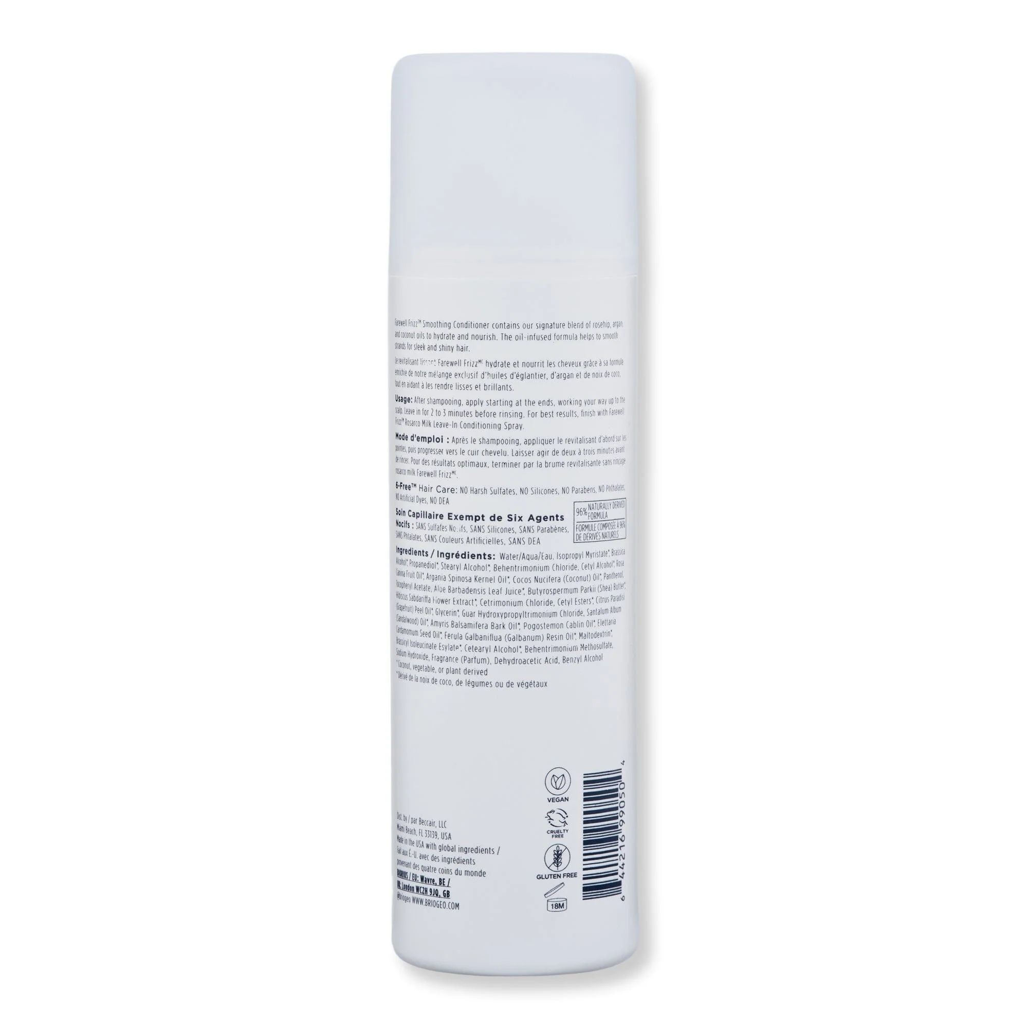 Briogeo Farewell Frizz Smoothing Conditioner 8 oz - Image 2