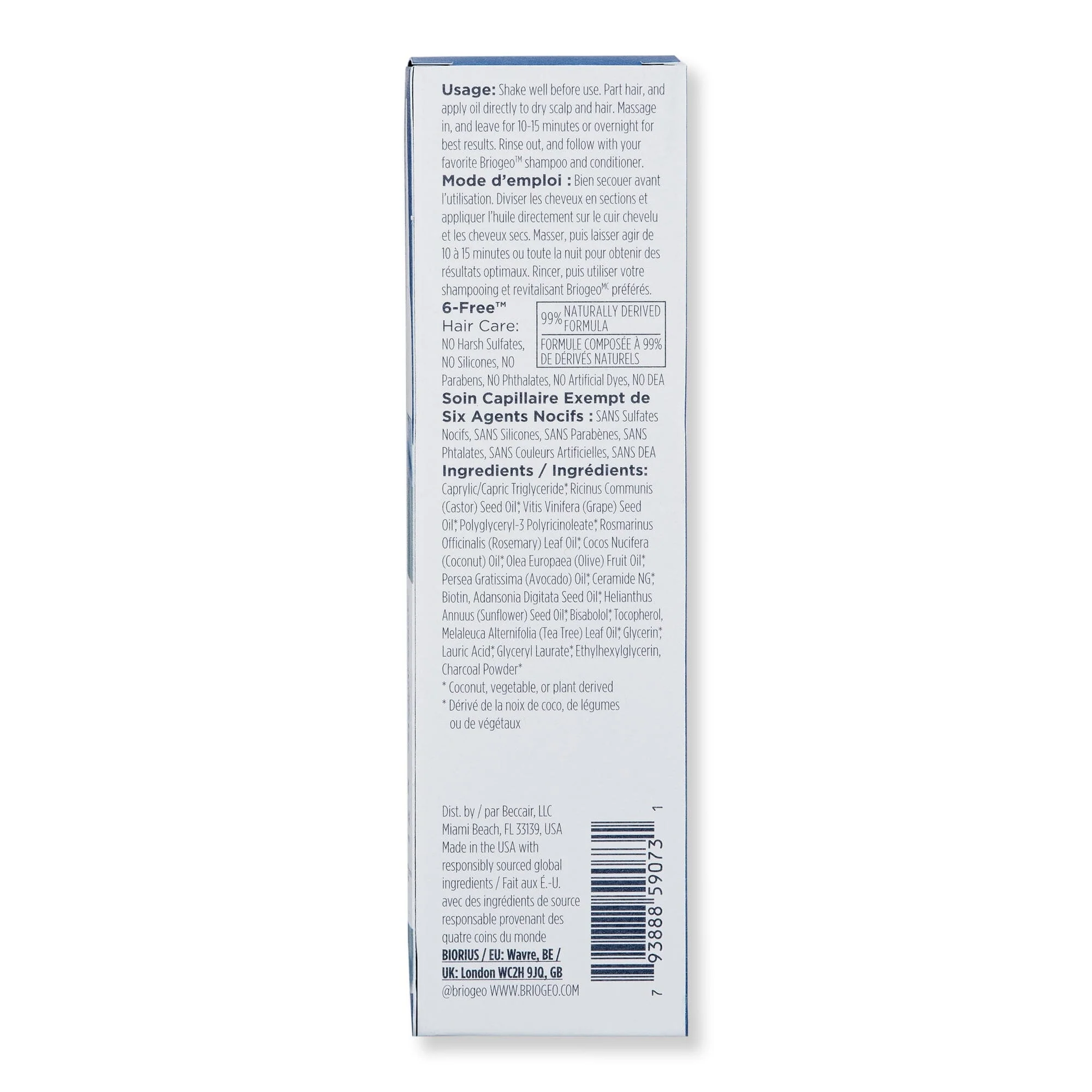 Briogeo Scalp Revival Rosemary Pre-Wash Oil 3.4 fl oz 100 ml - Image 4