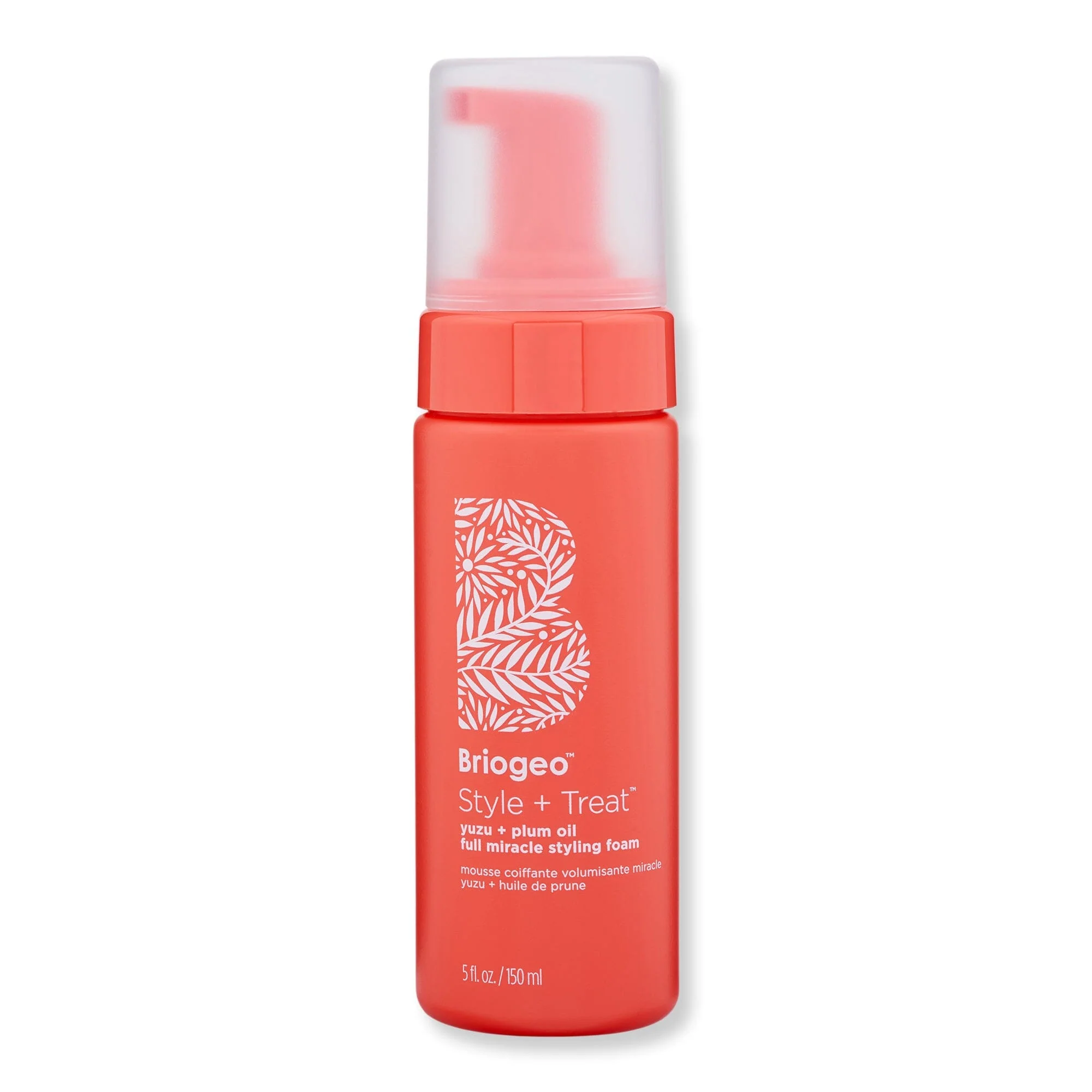 Briogeo Style + Treat Yuzu + Plum Oil Full Miracle Styling Foam 5 fl oz 150 ml