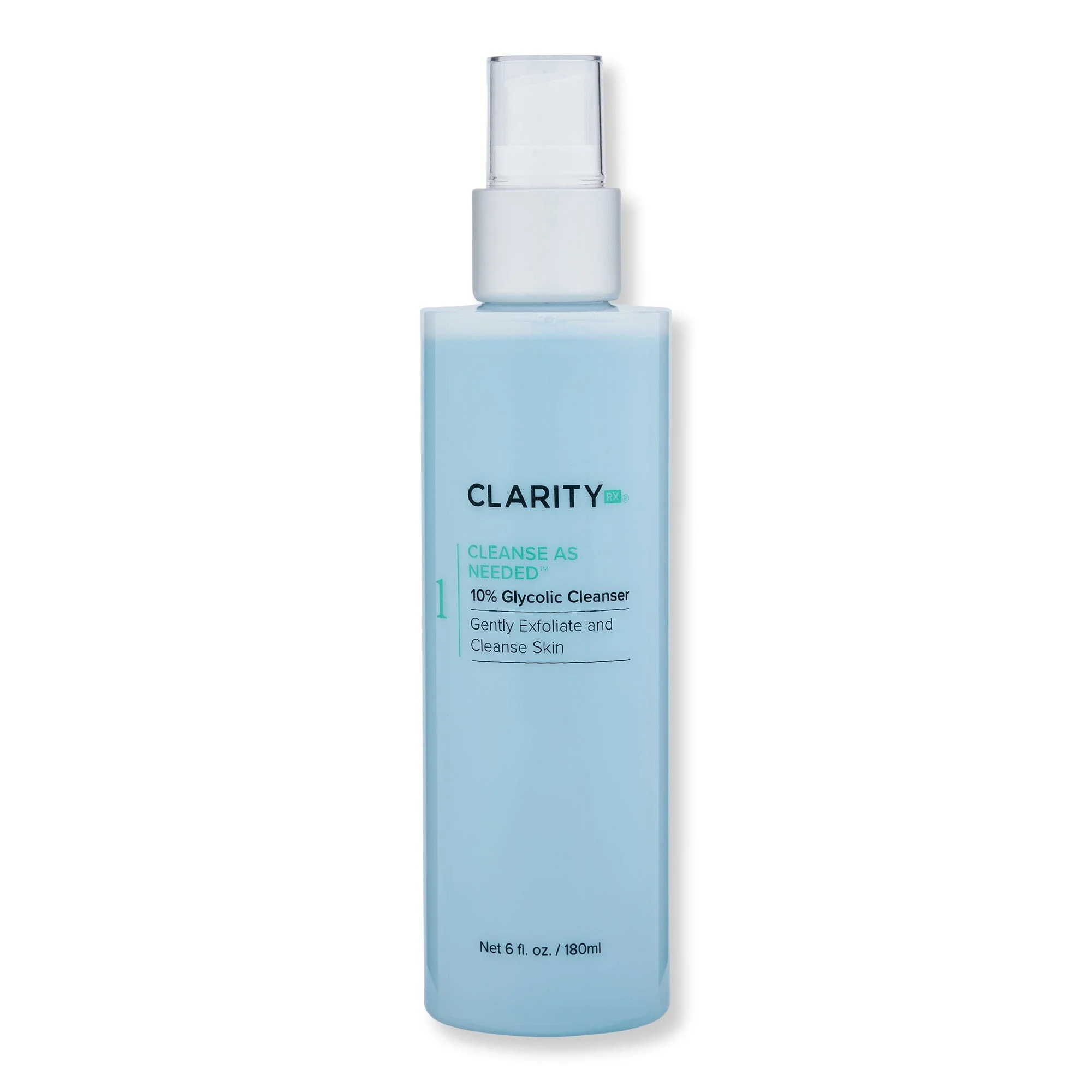 ClarityRx Cleanse As Needed 10% Glycolic Cleanser 6 oz