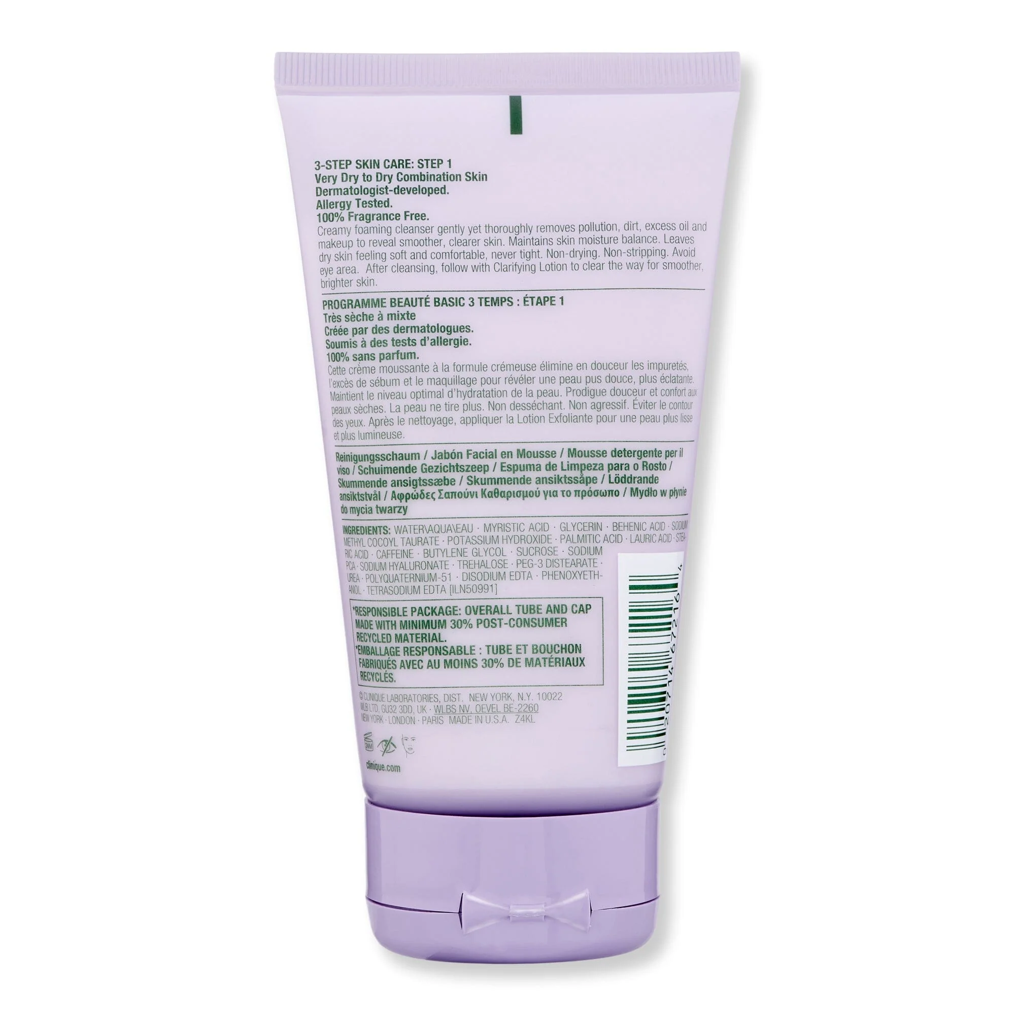 Clinique All About Clean Foaming Facial Soap 150 ml - Image 2