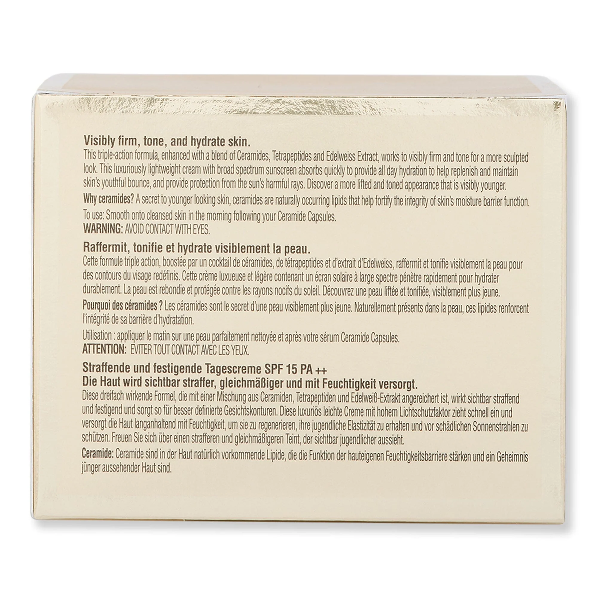 Elizabeth Arden Advanced Ceramide Lift and Firm Day Cream SPF15 1.7 oz - Image 3