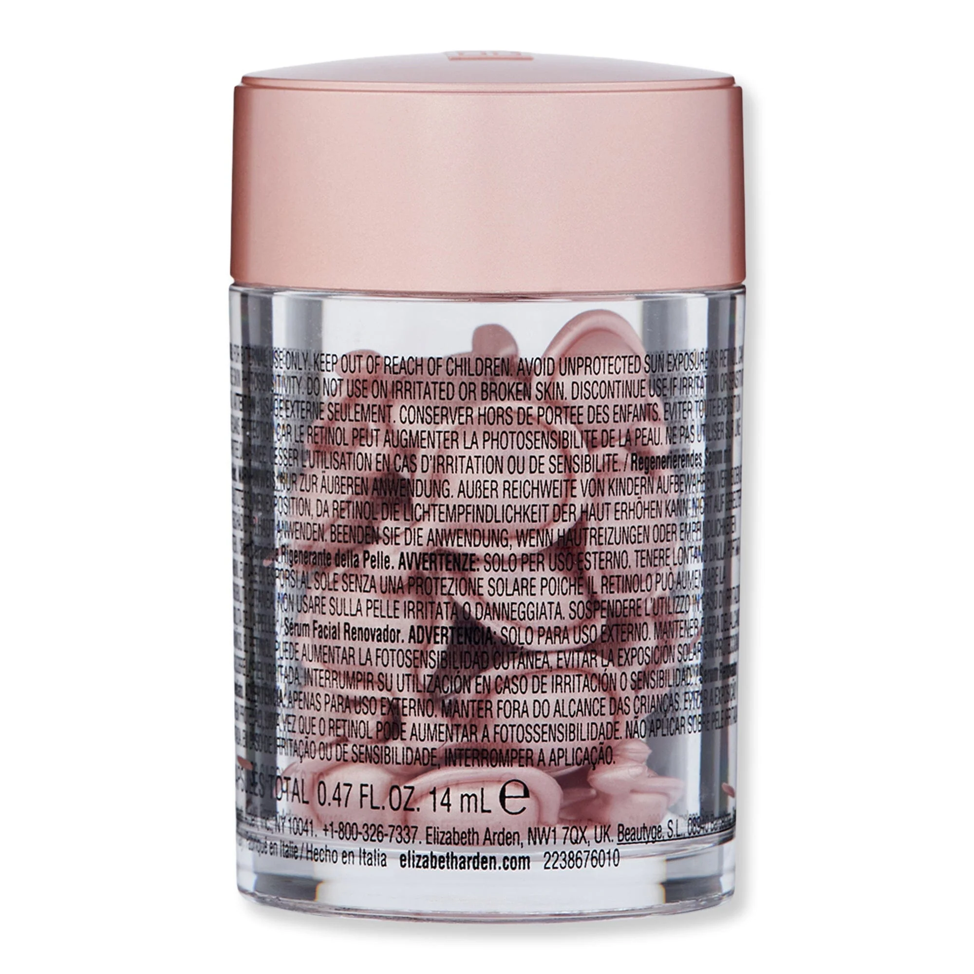 Elizabeth Arden Retinol + HPR Ceramide Capsules Rapid Skin Renewing Serum 30 Ct - Image 2