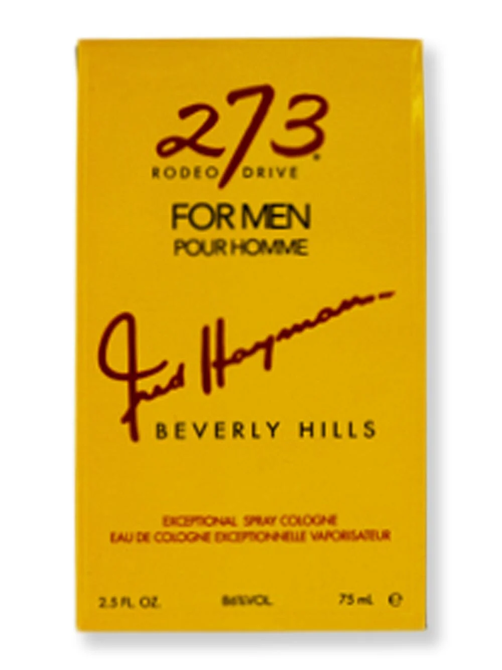 Fred Hayman 273 Men Exceptional Cologne Spray 2.5 oz