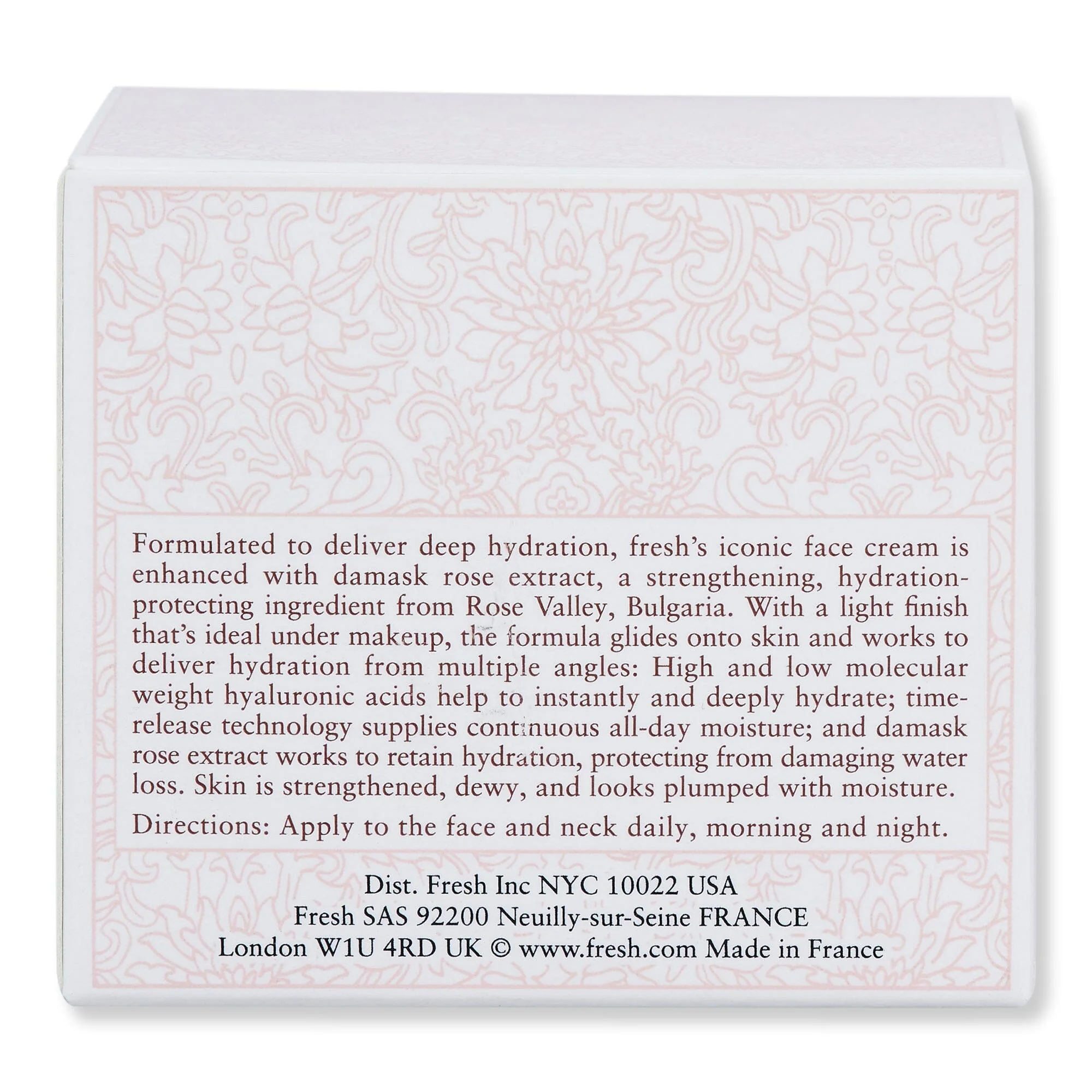 Fresh Rose Face Cream 1.6 oz - Image 4