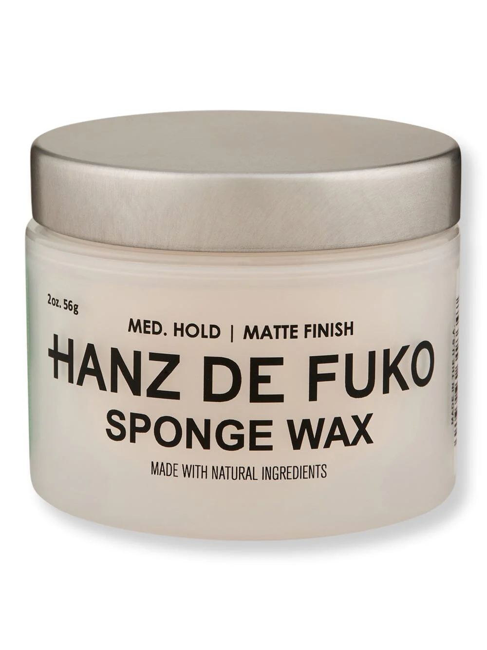 Hanz de Fuko Sponge Wax 2 oz