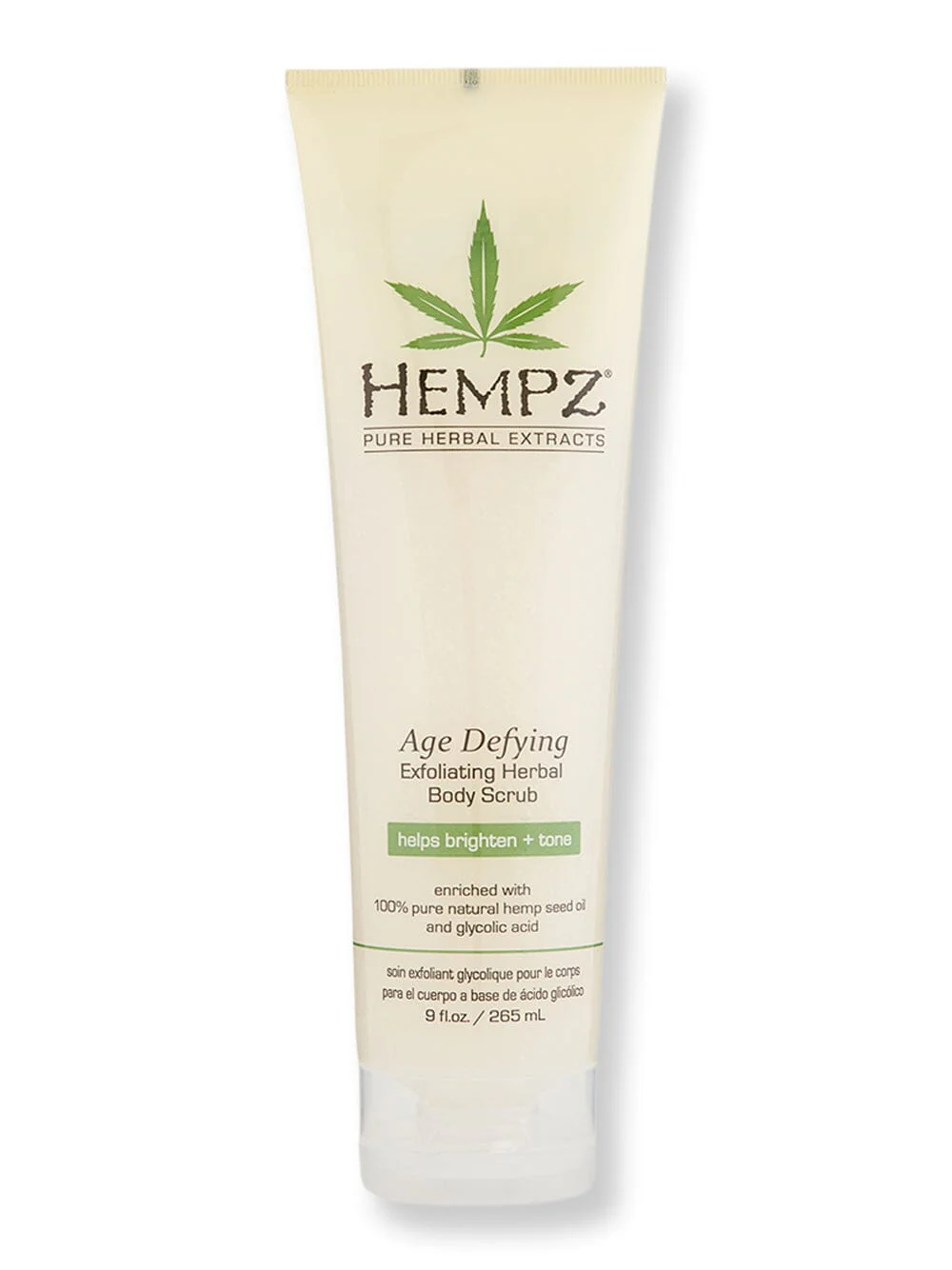 Hempz Age Defying Herbal Body Scrub 9 oz