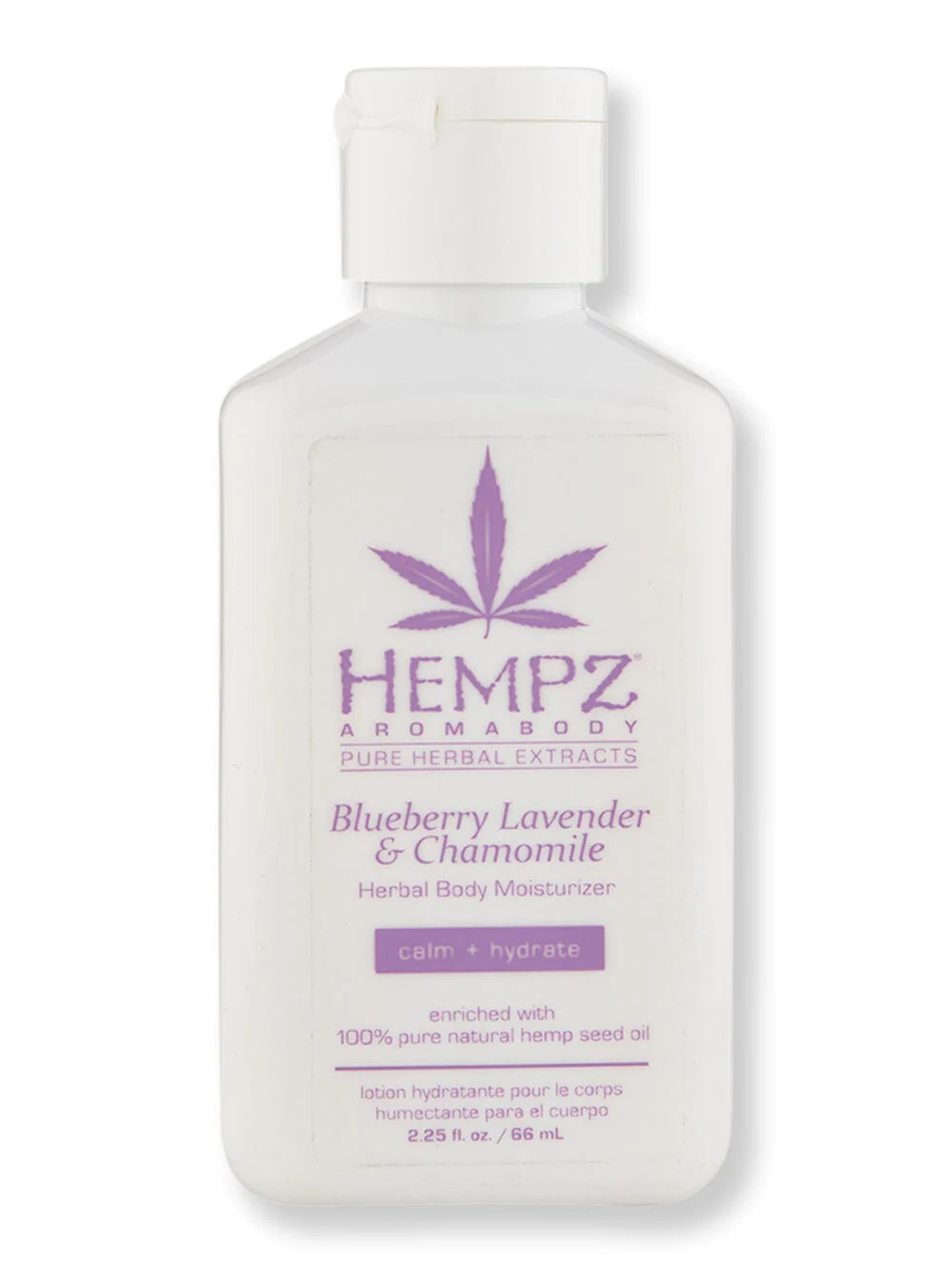 Hempz Blueberry Lavender & Chamomile Herbal Body Moisturizer 2.25 oz
