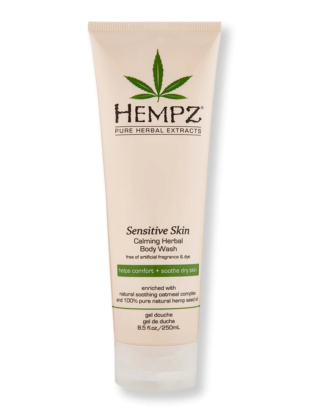 Hempz Sensitive Skin Calming Herbal Body Wash 8.5 oz