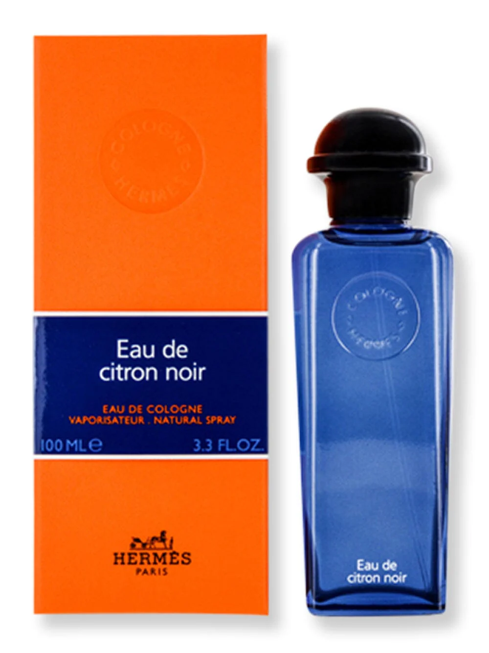 Hermes Eau De Citron Noir Cologne Spray 3.3 oz100 ml