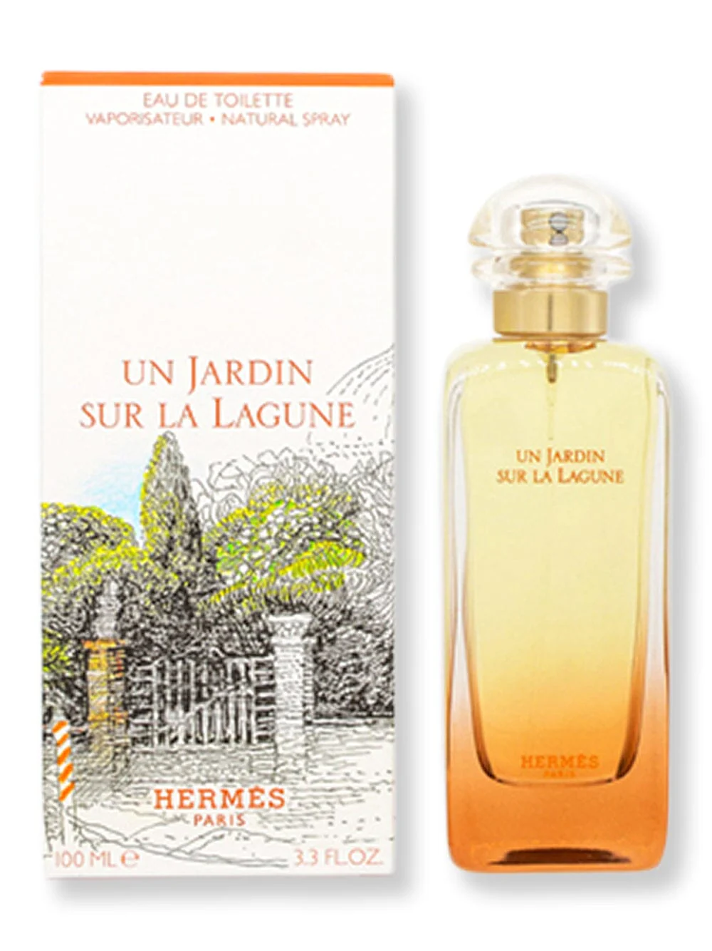 Hermes Un Jardin Sur La Lagune EDT Spray 3.3 oz100 ml
