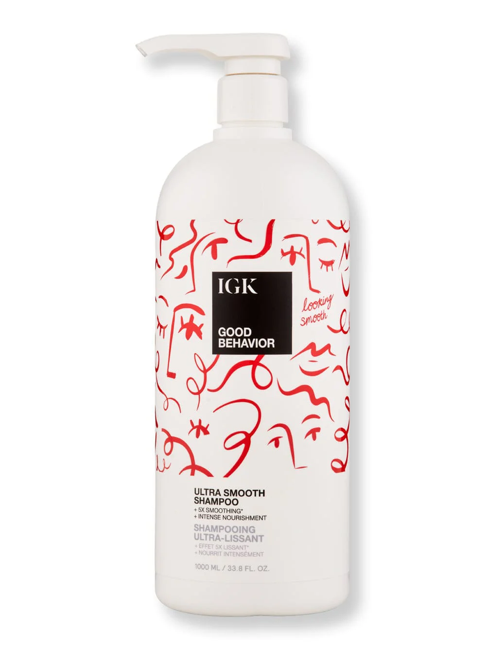 iGK Good Behavior Ultra Smooth Shampoo 33 oz