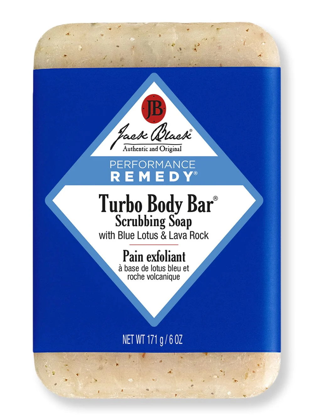 Jack Black Turbo Body Bar Scrubbing Soap 6 oz
