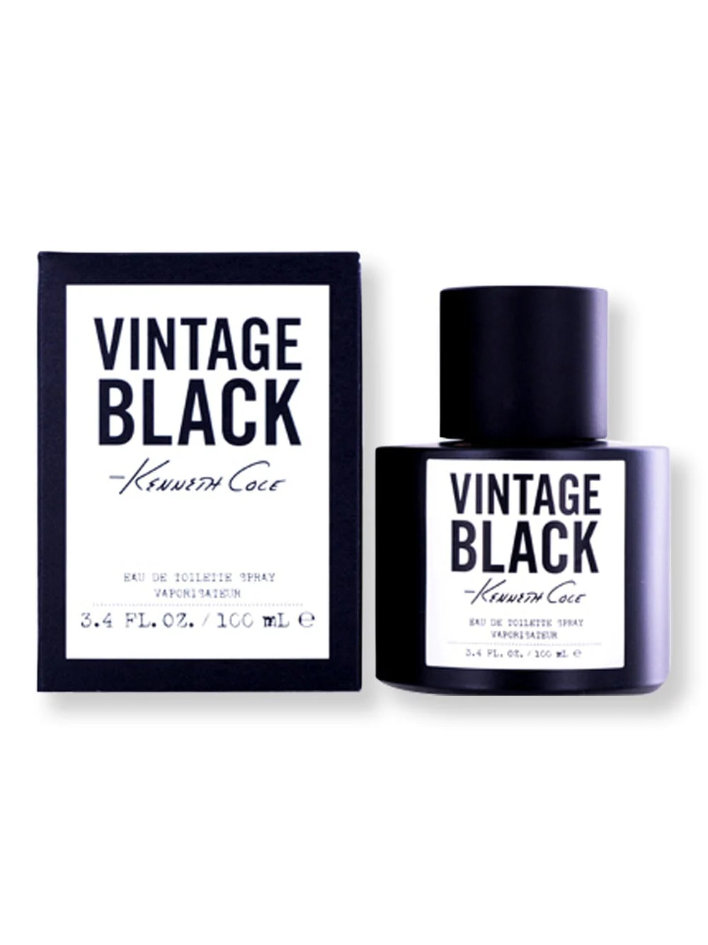 Kenneth Cole Vintage Black EDT Spray 3.4 oz