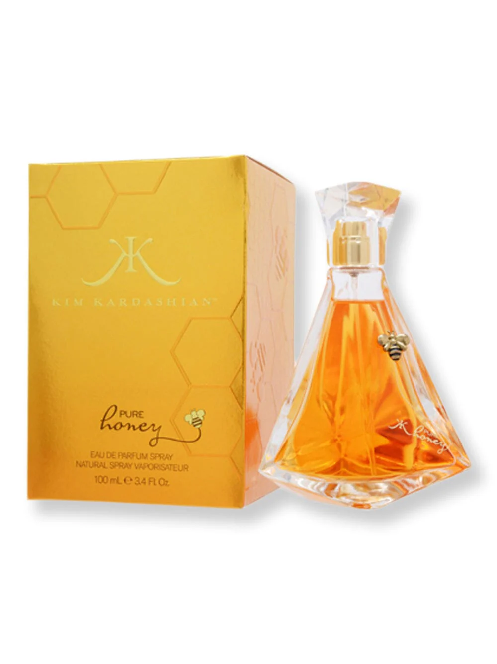 Kim Kardashian Pure Honey EDP Spray 3.4 oz100 ml