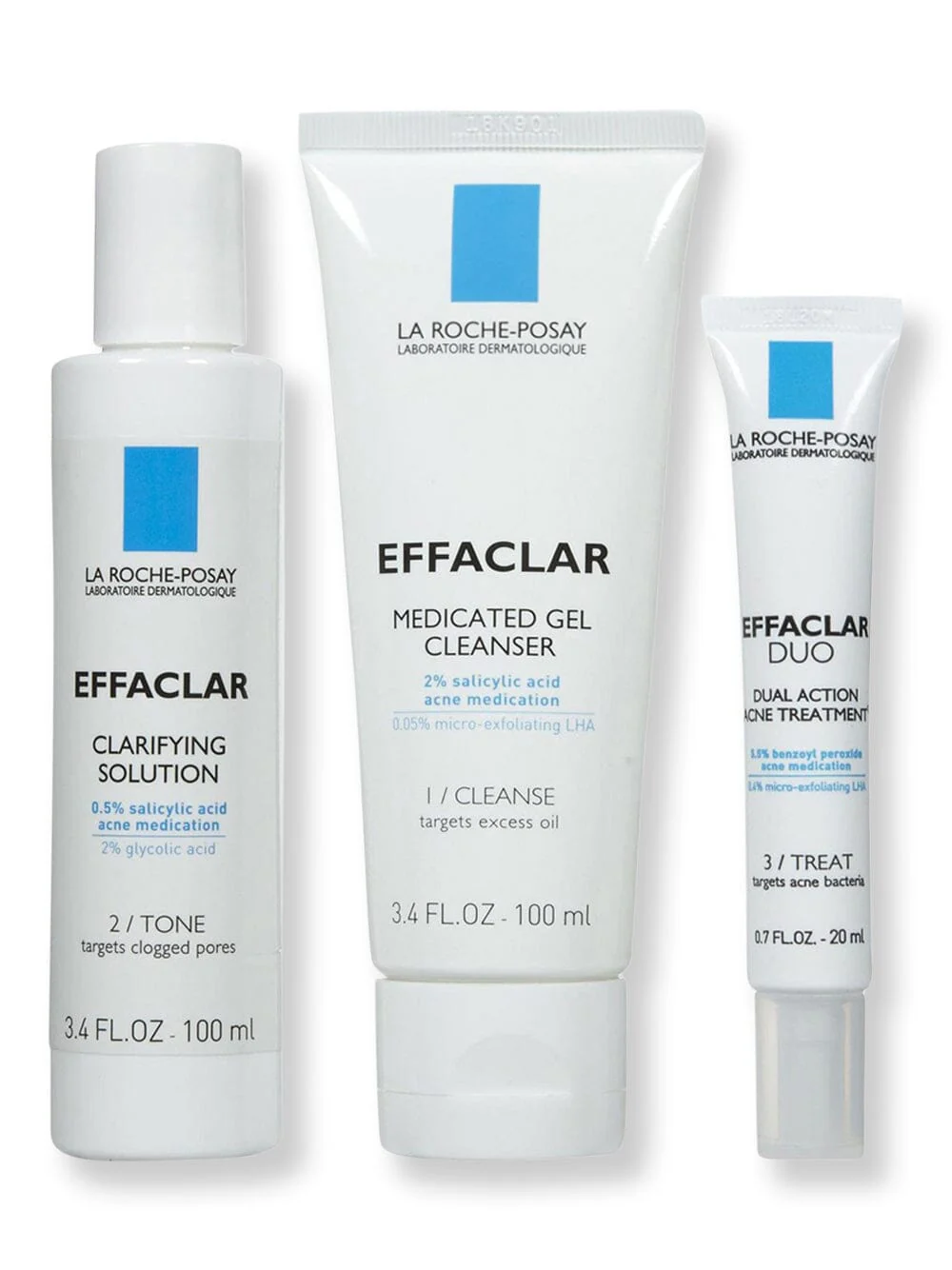La-Roche Posay Effaclar 3 Step System