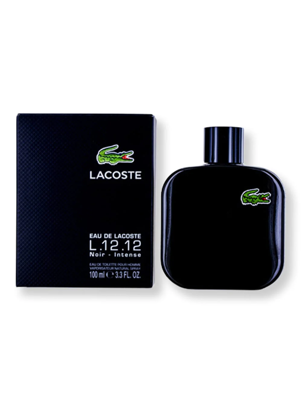 Lacoste L.12.12 Noir Intense EDT Spray 3.3 oz100 ml