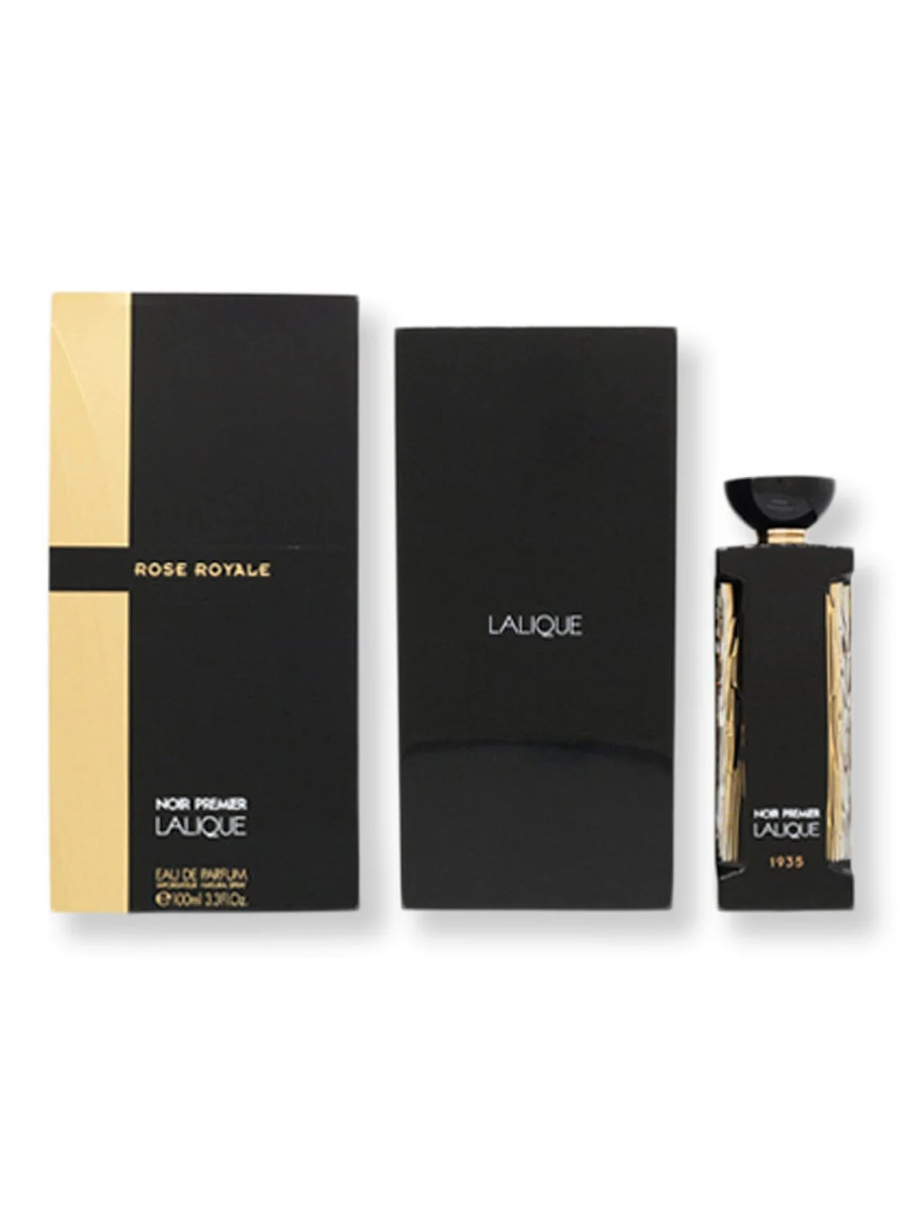 Lalique Noir Premiere Rose Royale EDP Spray 3.3 oz100 ml