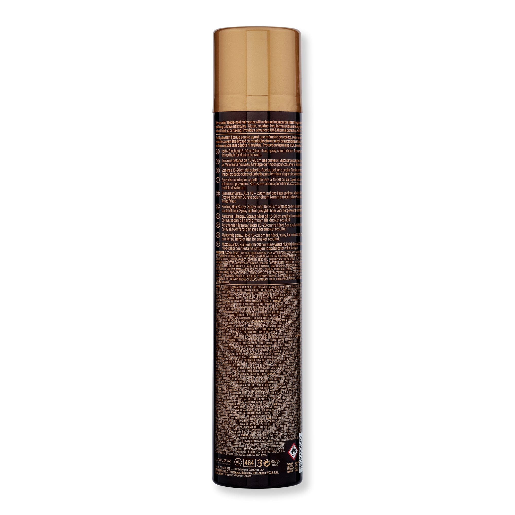 L'anza Keratin Healing Oil Brush Thru Hair Spray 350 ml - Image 2