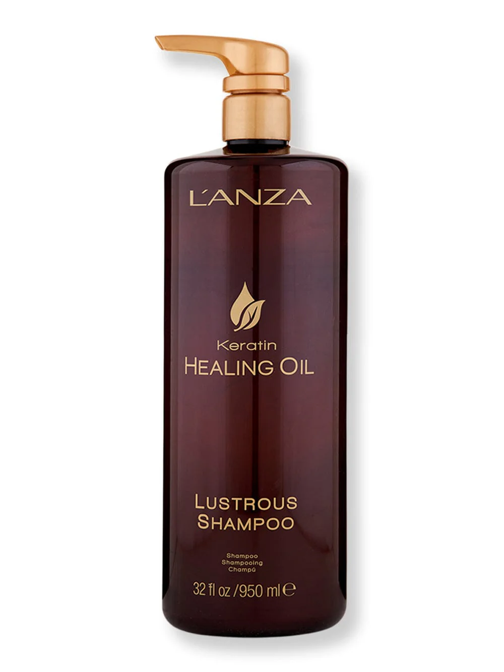 L'anza Keratin Healing Oil Lustrous Shampoo 1 L