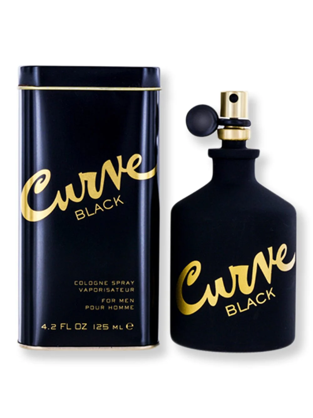 Liz Claiborne Curve Black Men Cologne Spray 4.2 oz125 ml