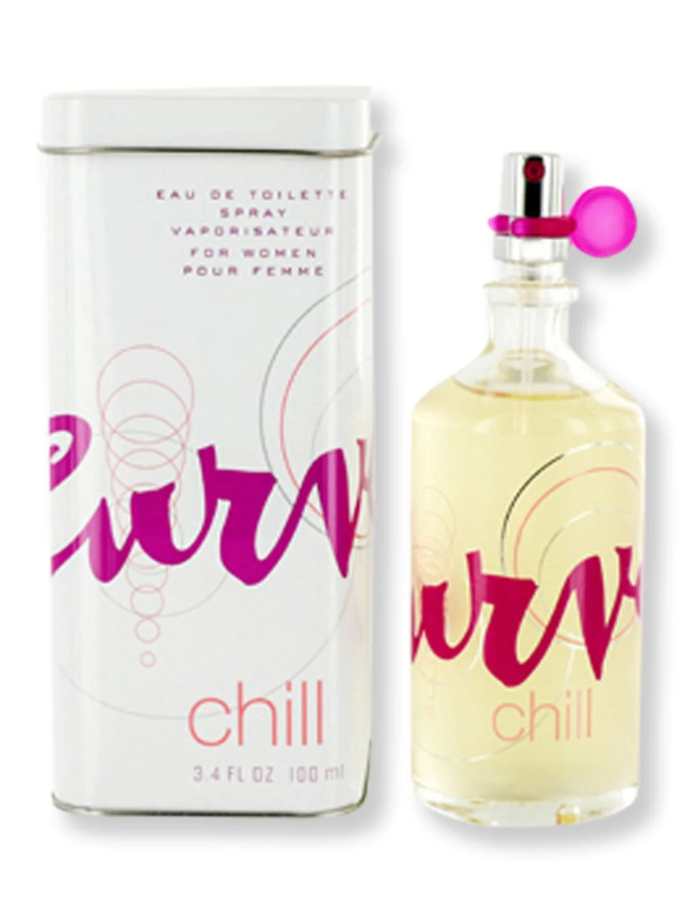 Liz Claiborne Curve Chill EDT Spray 3.4 oz