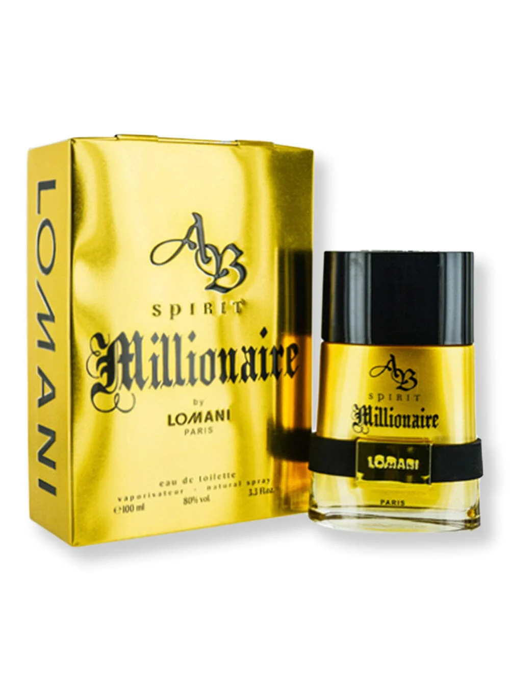 Lomani AB Spirit Millionaire EDT Spray 3.3 oz