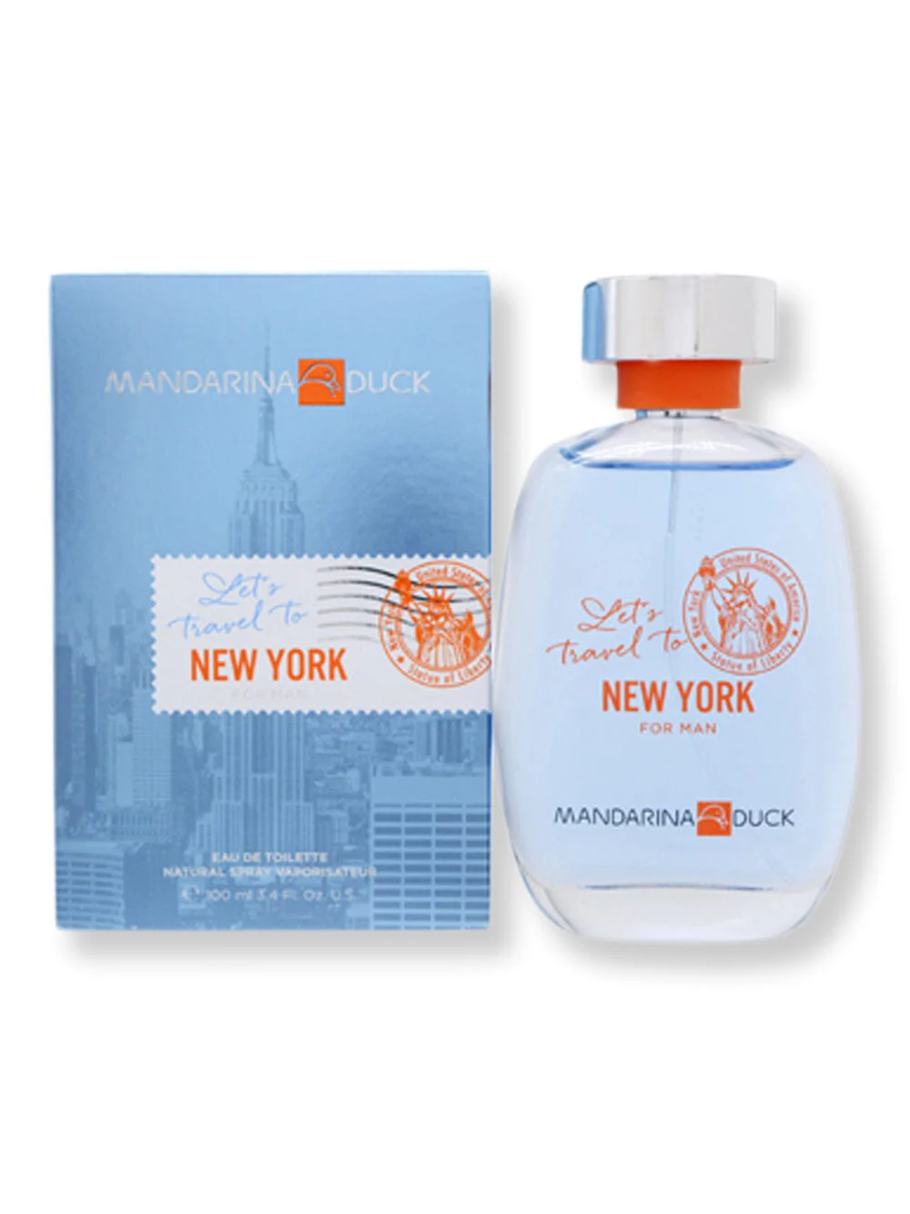 Mandarina Duck Let's Travel To New York EDT Spray 3.4 oz100 ml