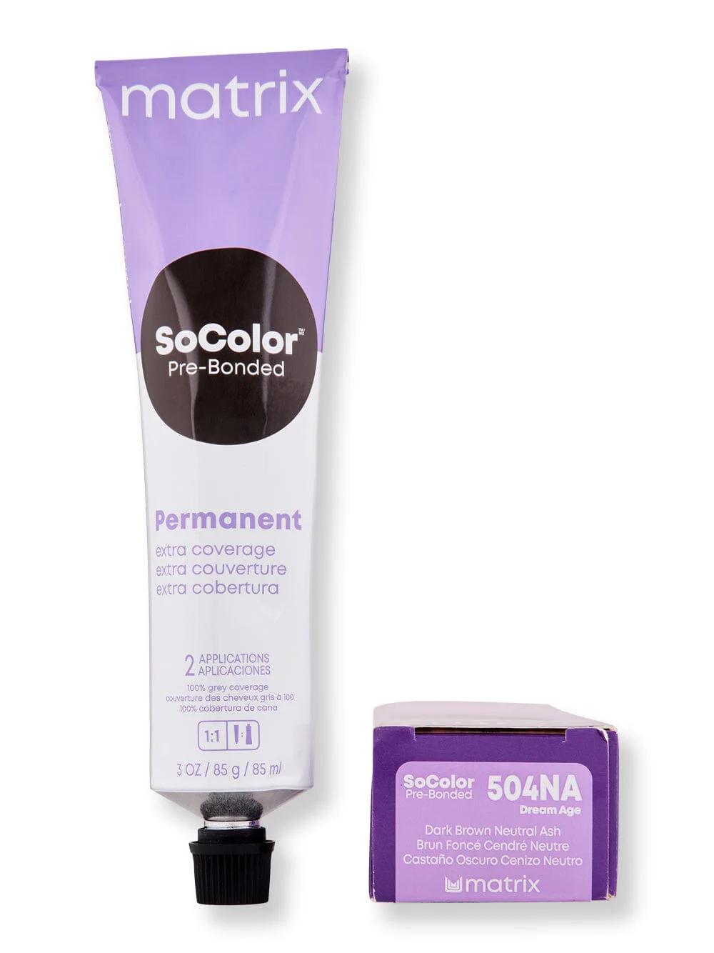 Matrix SoColor Dream Age 3 oz DA-504NA Dark Brown Neutral Ash