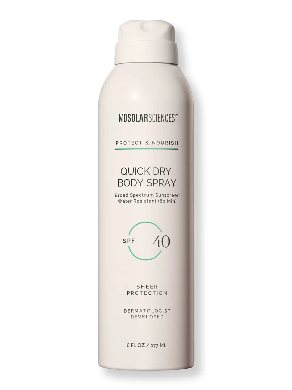 MDSolarSciences Quick Dry Body Spray SPF 40 6 oz