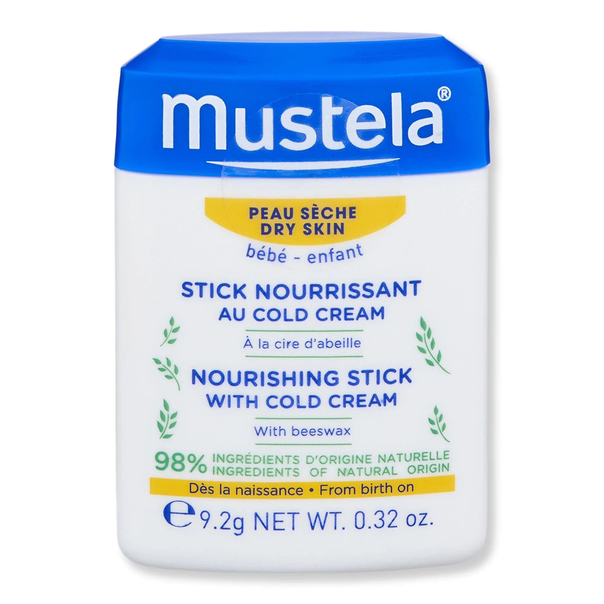 Mustela Nourishing Stick with Cold Cream .32 oz