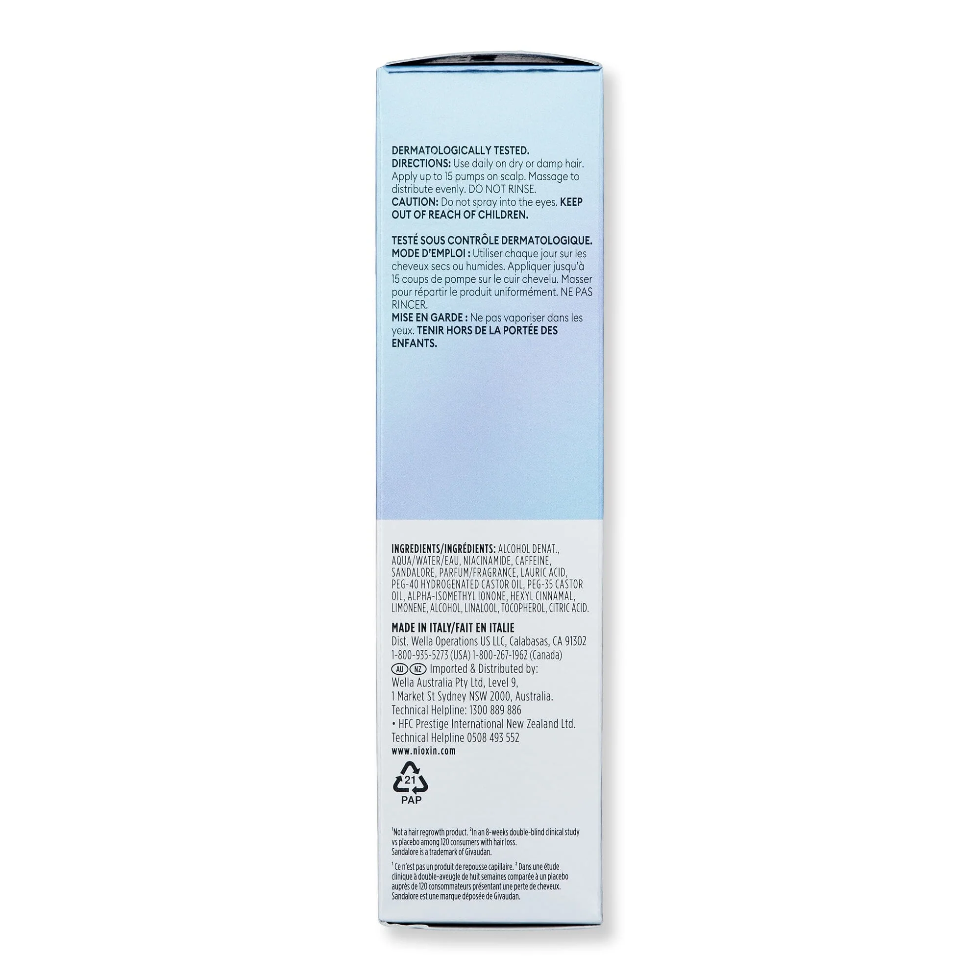 Nioxin Hair Fall Defense Serum 2.3 oz - Image 6