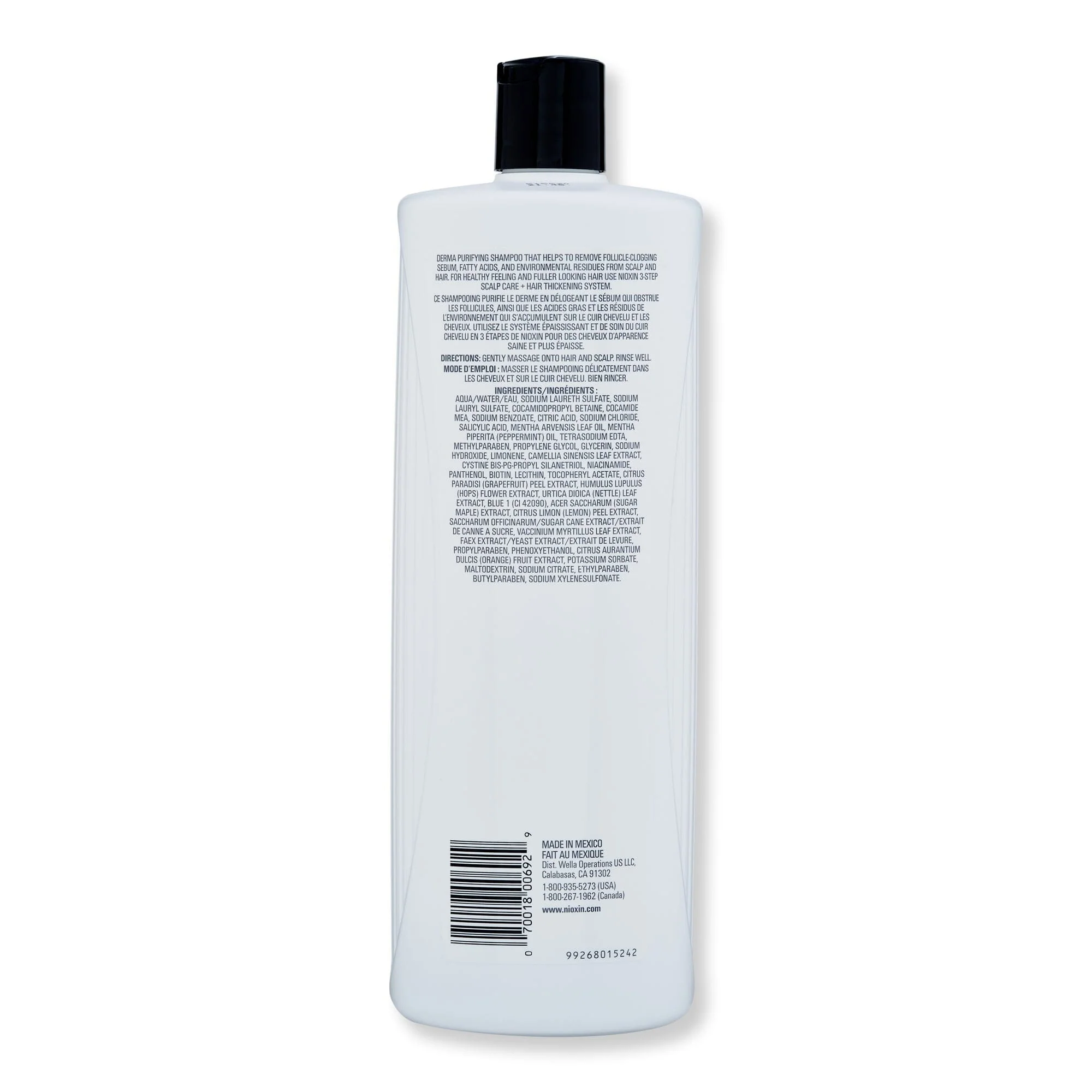 Nioxin System 1 Cleanser 33.8 oz 1000 ml - Image 2
