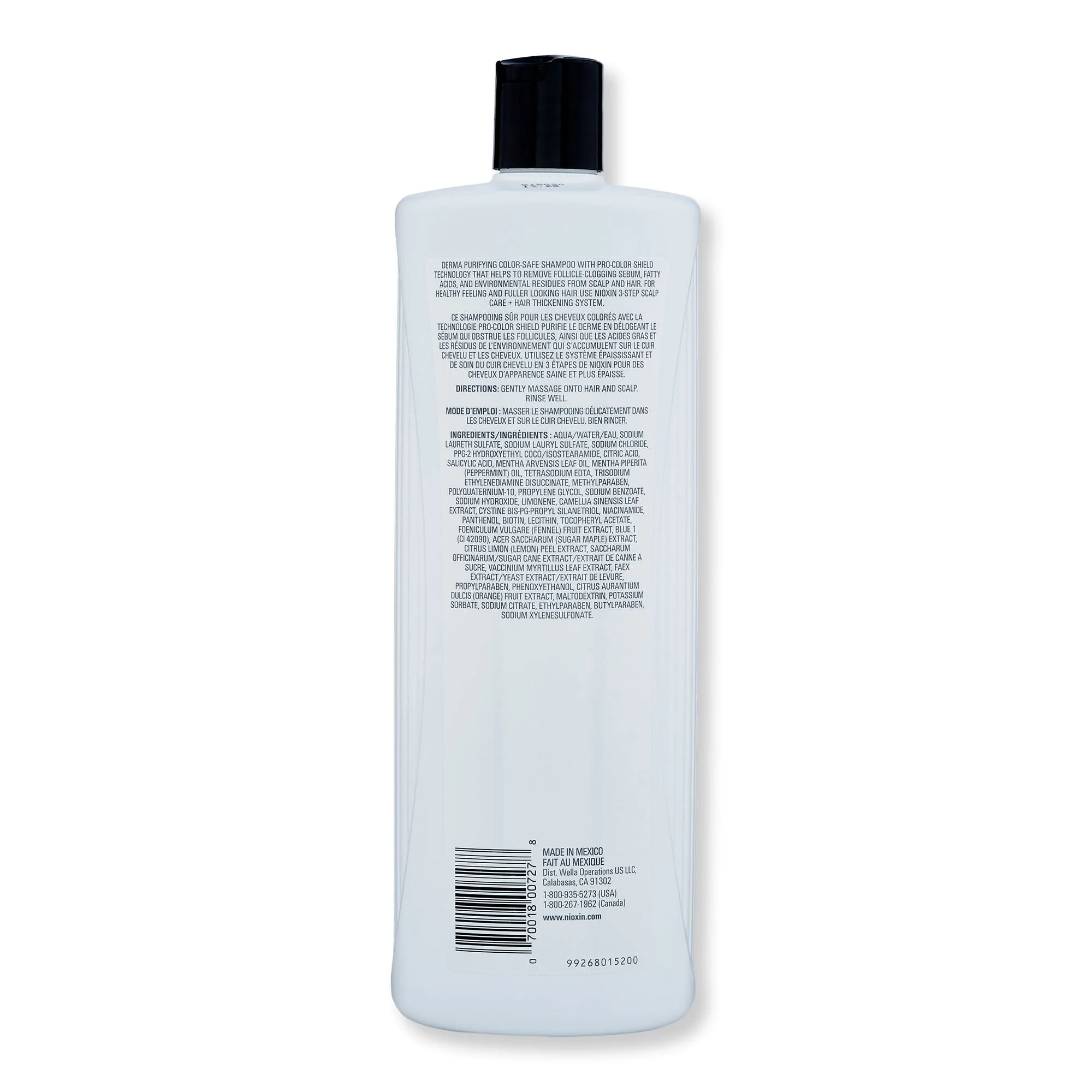 Nioxin System 3 Cleanser 33.8 oz 1000 ml - Image 2
