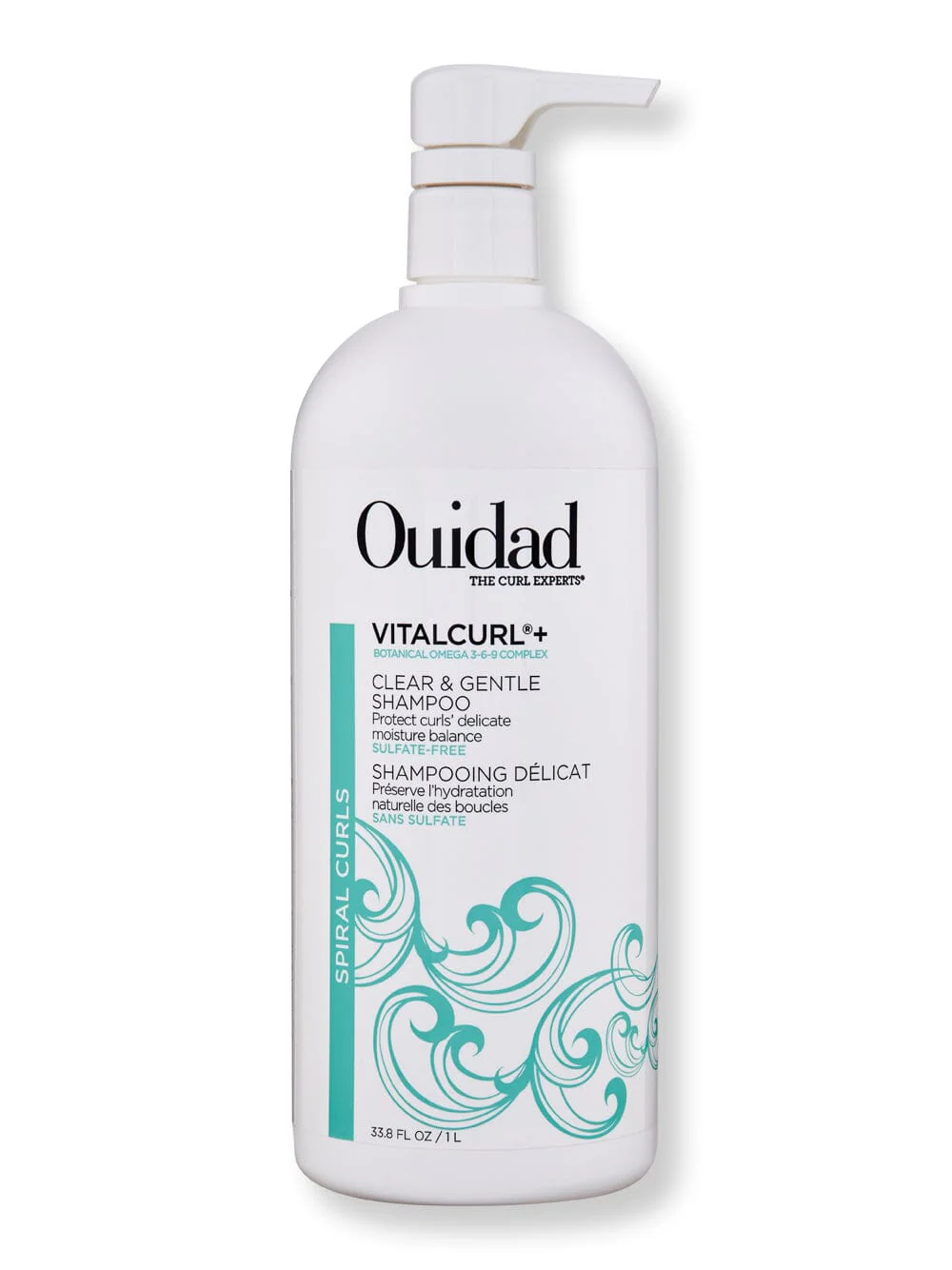 Ouidad VitalCurl+ Clear & Gentle Shampoo 33 oz
