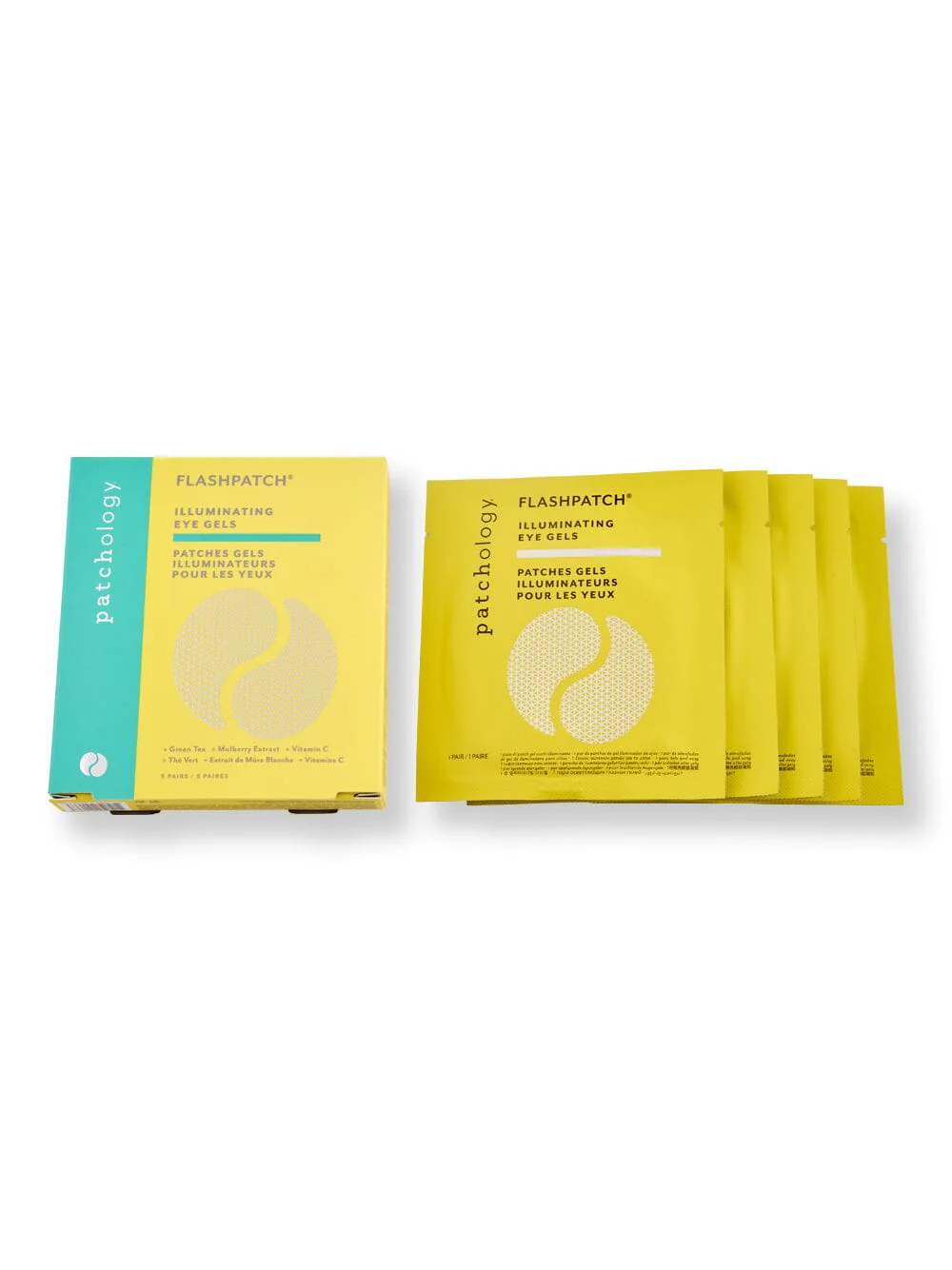 Patchology FlashPatch Illuminating Eye Gels 5 Pairs