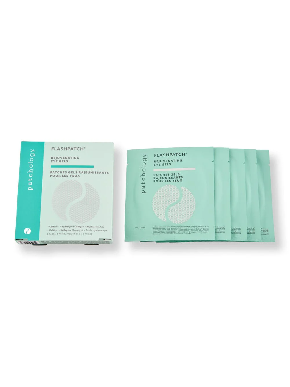 Patchology FlashPatch Rejuvenating Eye Gels 5 Pairs