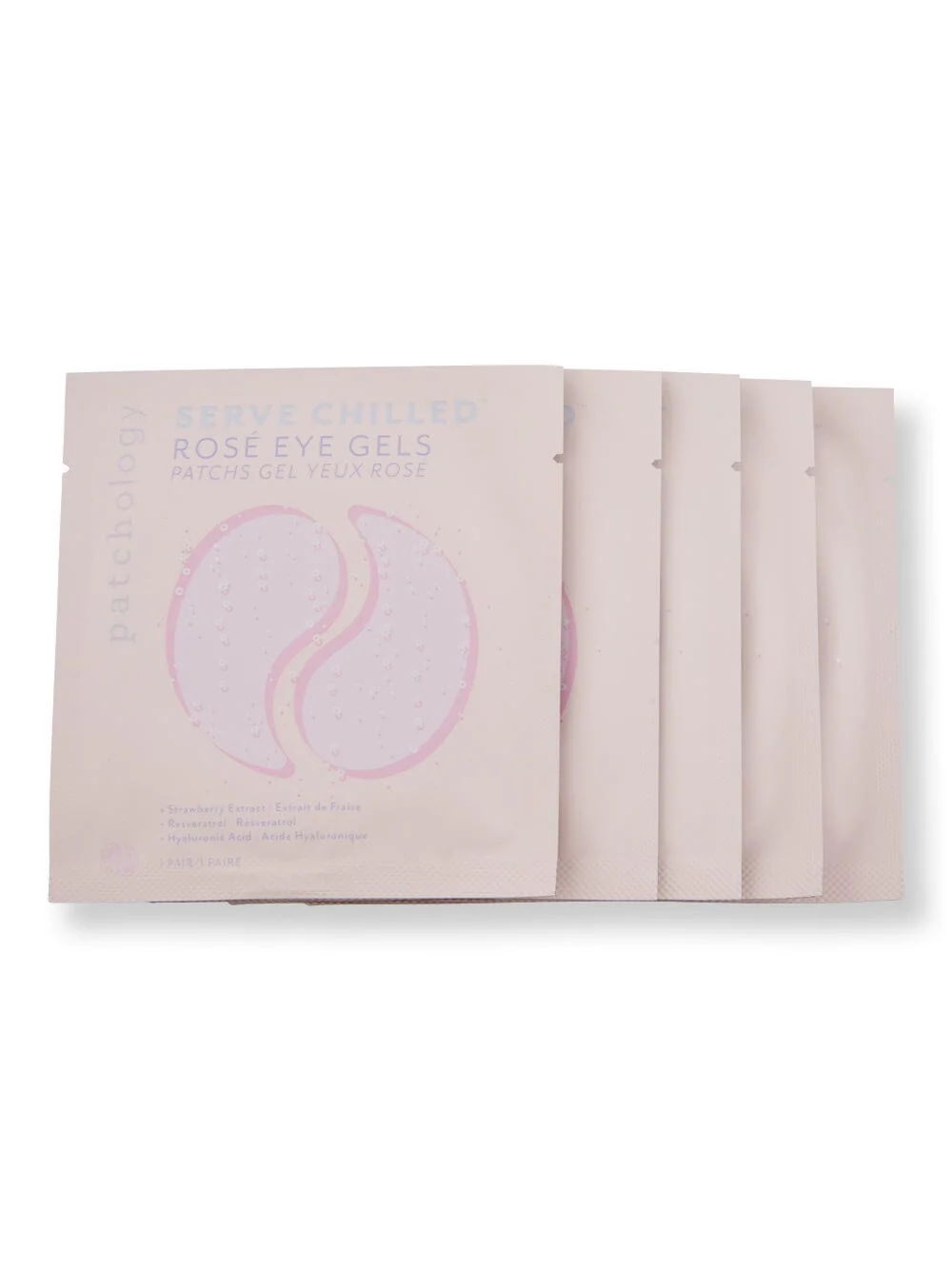 Patchology FlashPatch Serve Chilled Rose Eye Gels 5 Pairs
