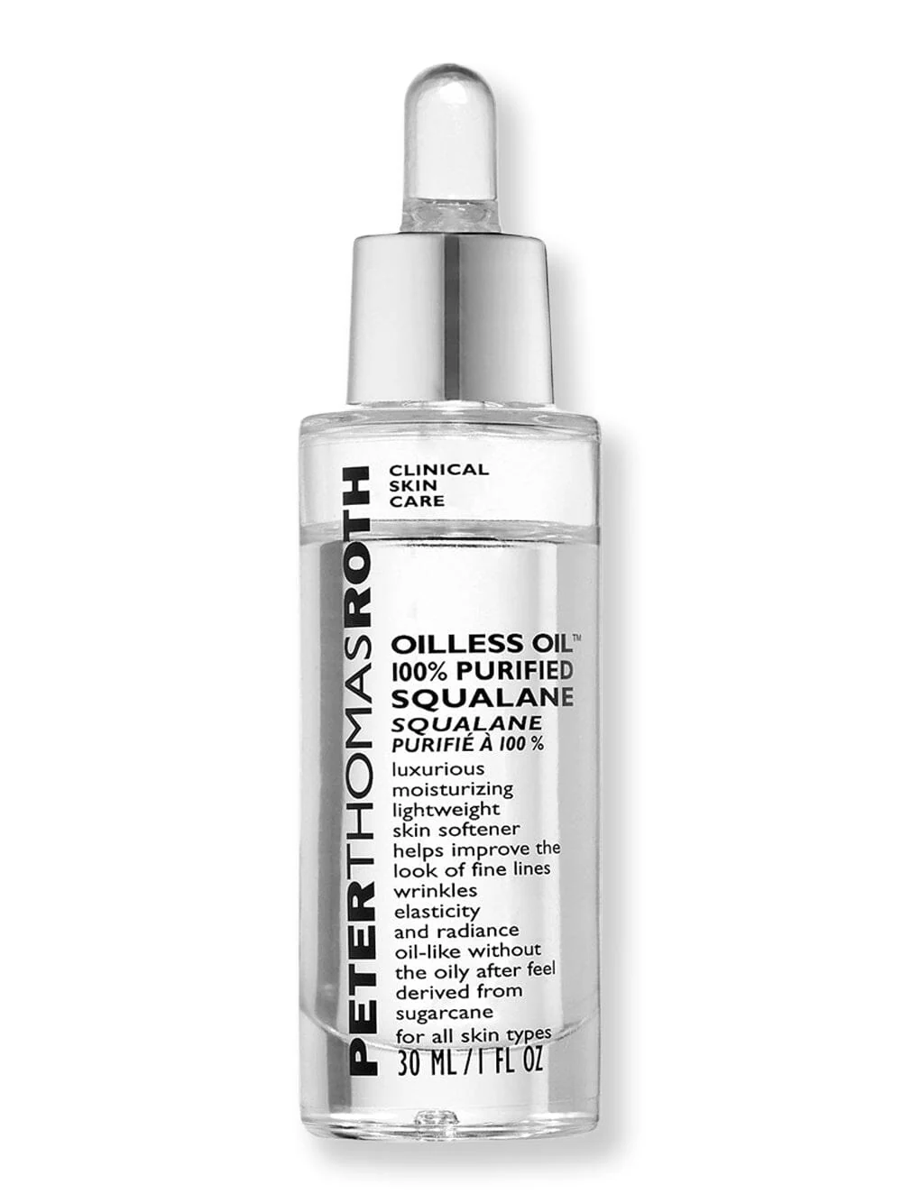 Peter Thomas Roth Oilless Oil 100% Purified Squalane 1 oz
