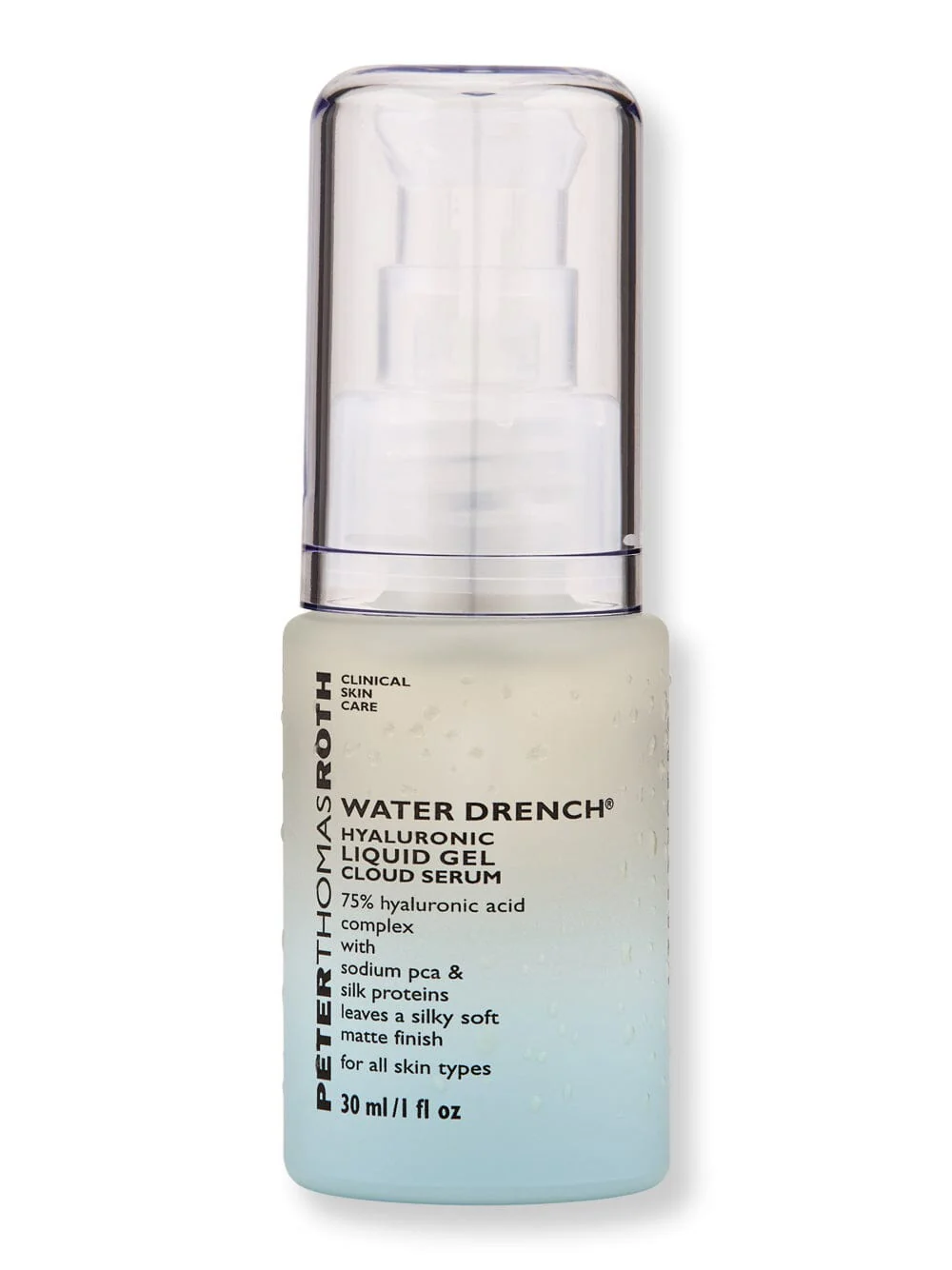 Peter Thomas Roth Water Drench Hyaluronic Liquid Gel Cloud Serum 1 oz 30 ml