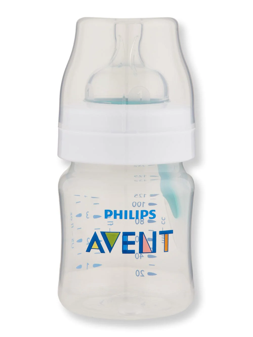 Philips Avent Anti-Colic Baby Bottle With AirFree Vent Clear 4 oz