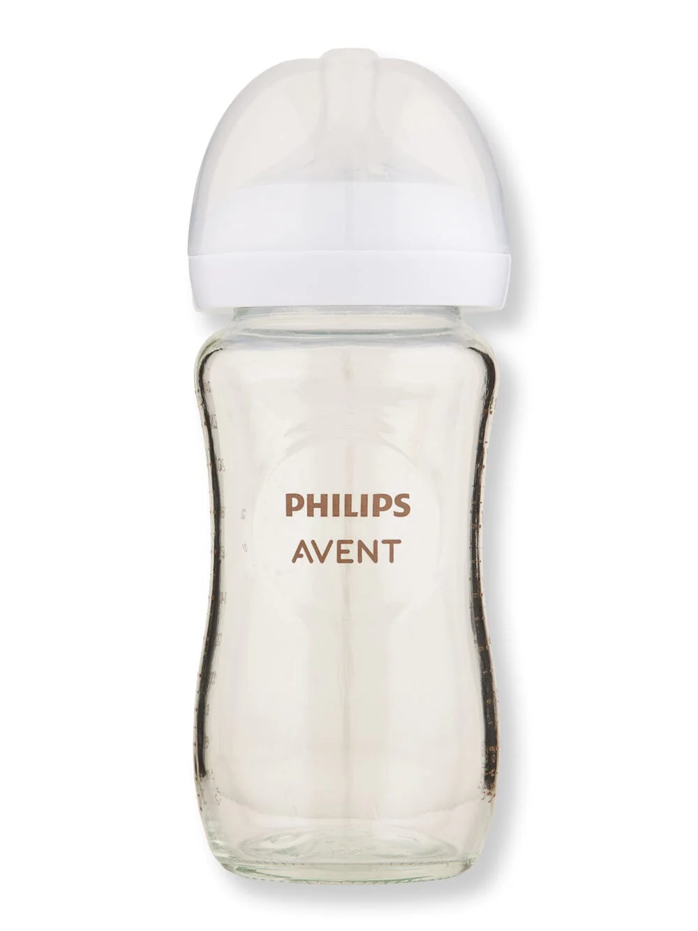 Philips Avent Glass Natural Baby Bottle With Natural Response Nipple 8 oz