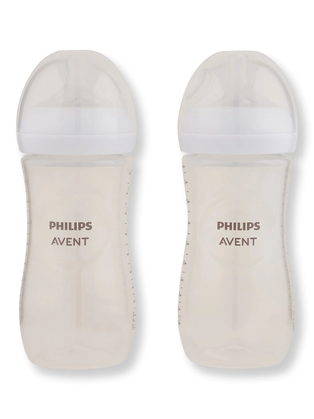 Philips Avent Natural Baby Bottle With Natural Response Nipple Clear 11 oz 2 Ct
